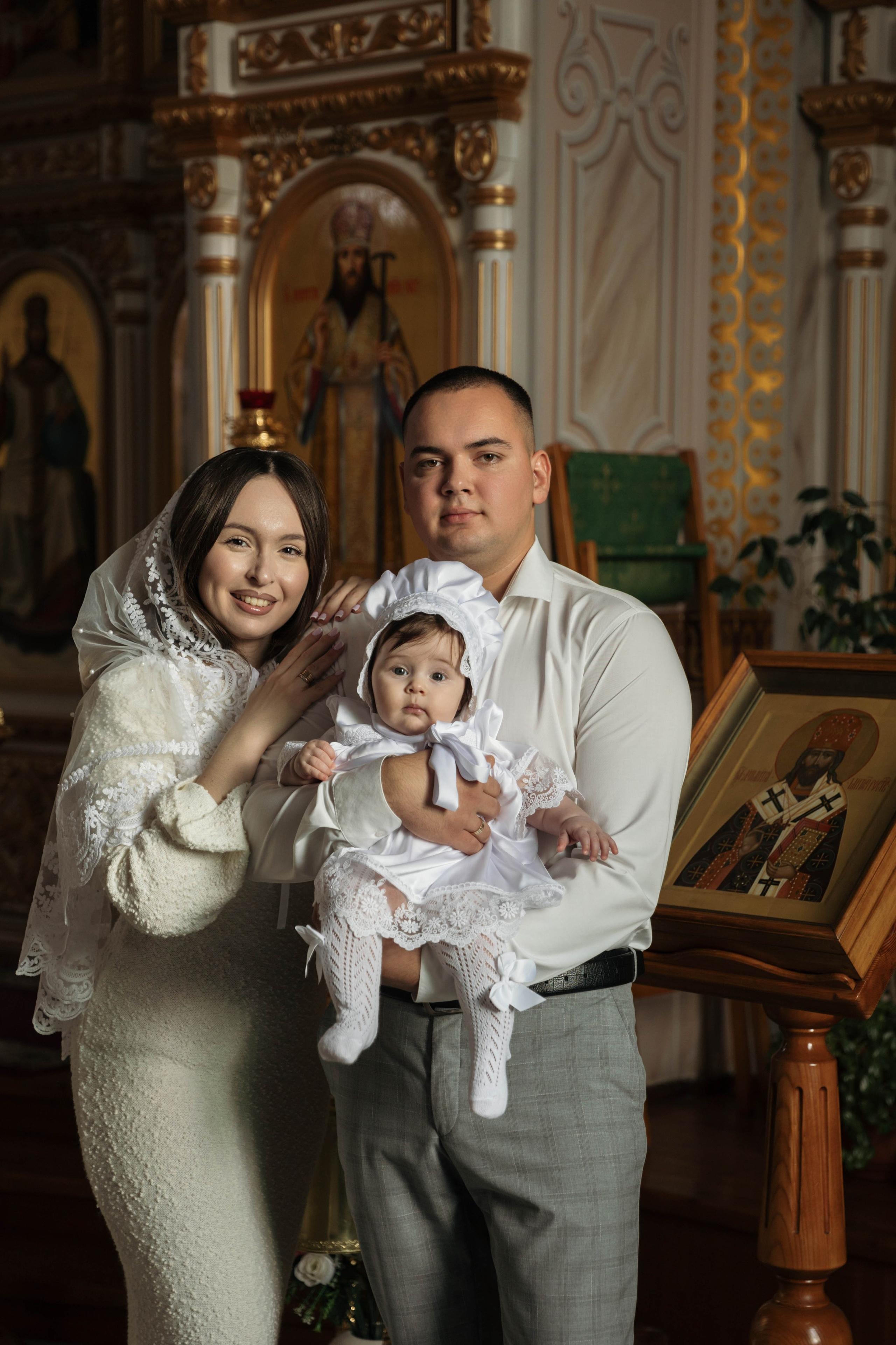 Таинство Крещения Есении. Фотограф Сальск Катерина