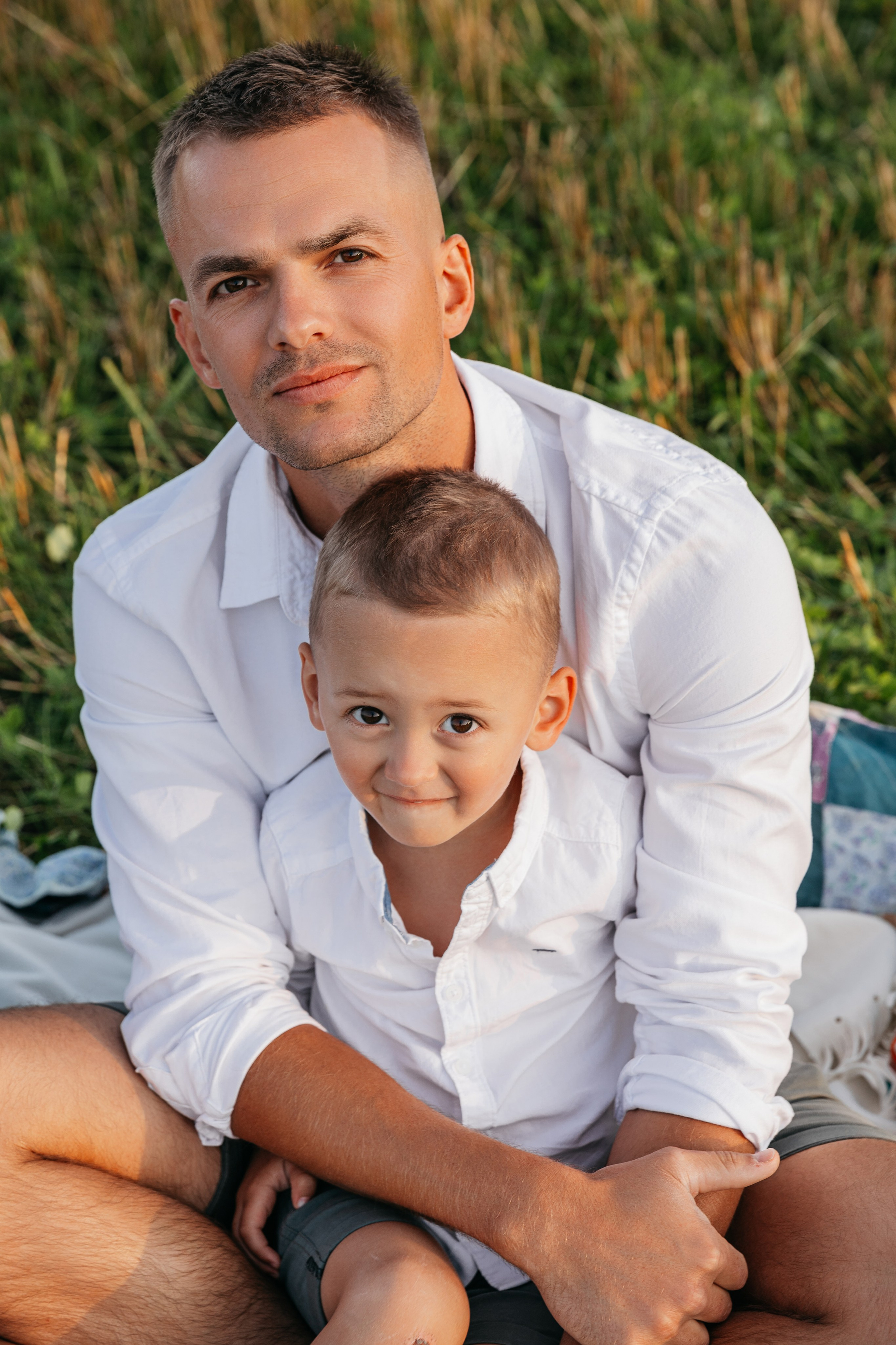 Семейная закатная съемка. Фотограф в Твери Лагодная Яна