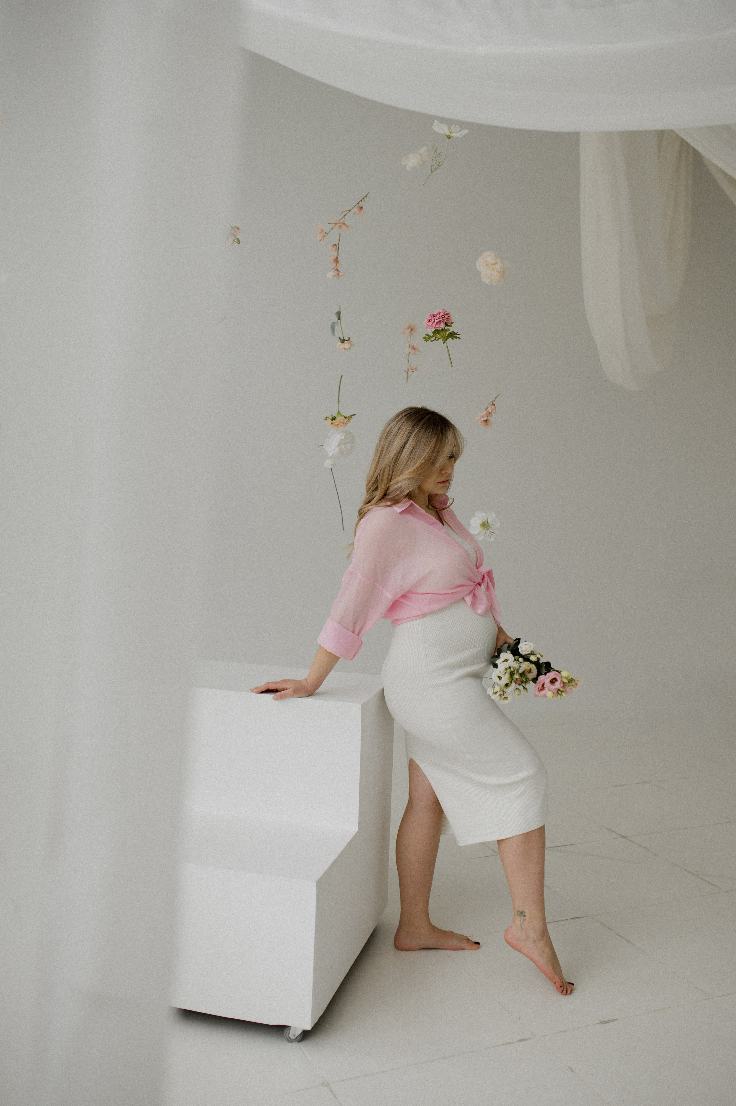 Оля в ожидании малыша. Семейная фотосессия Бутово Москва фотограф Алина Морщагина