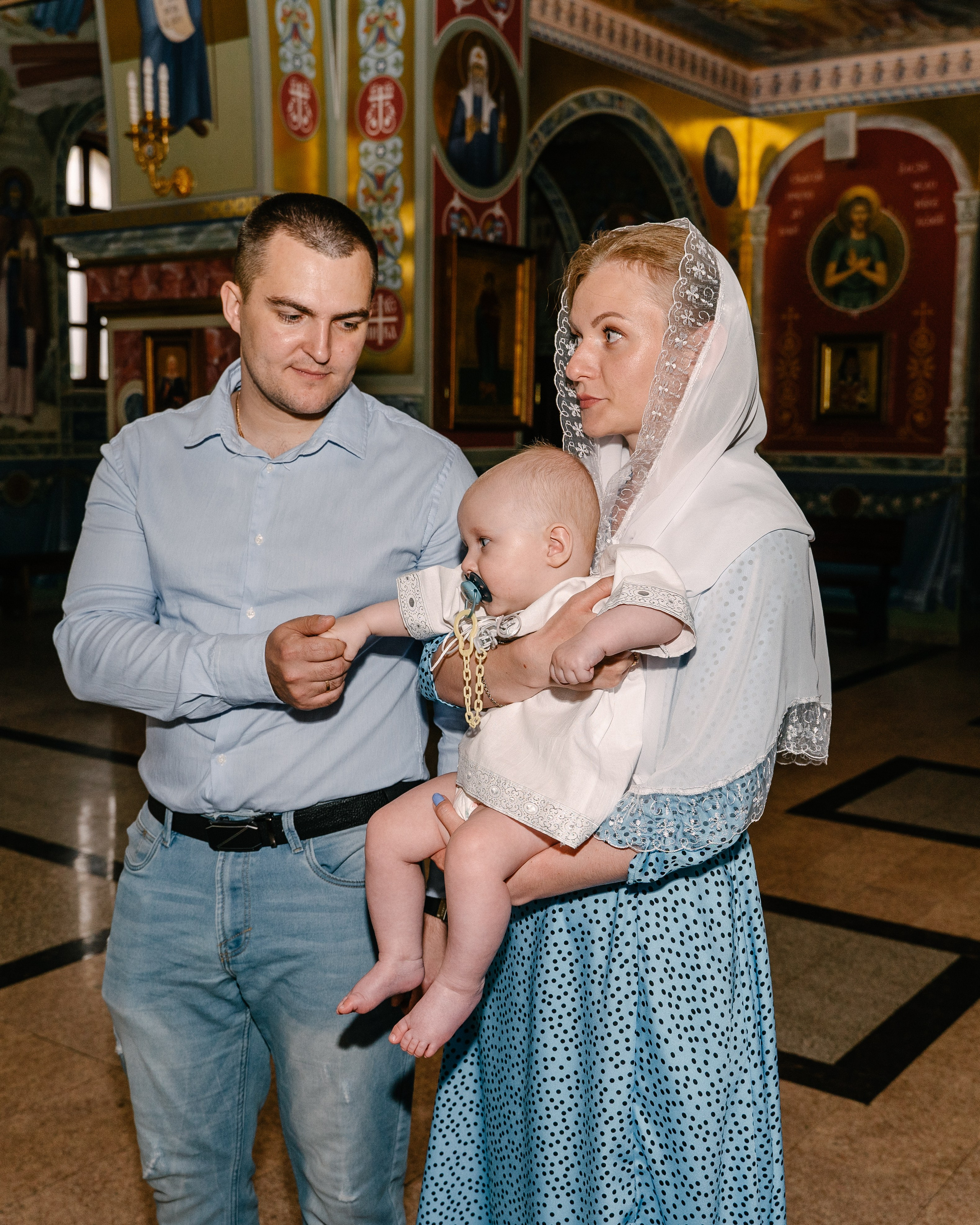 Крещение Федора. Свадебный фотограф Юлия Копылова