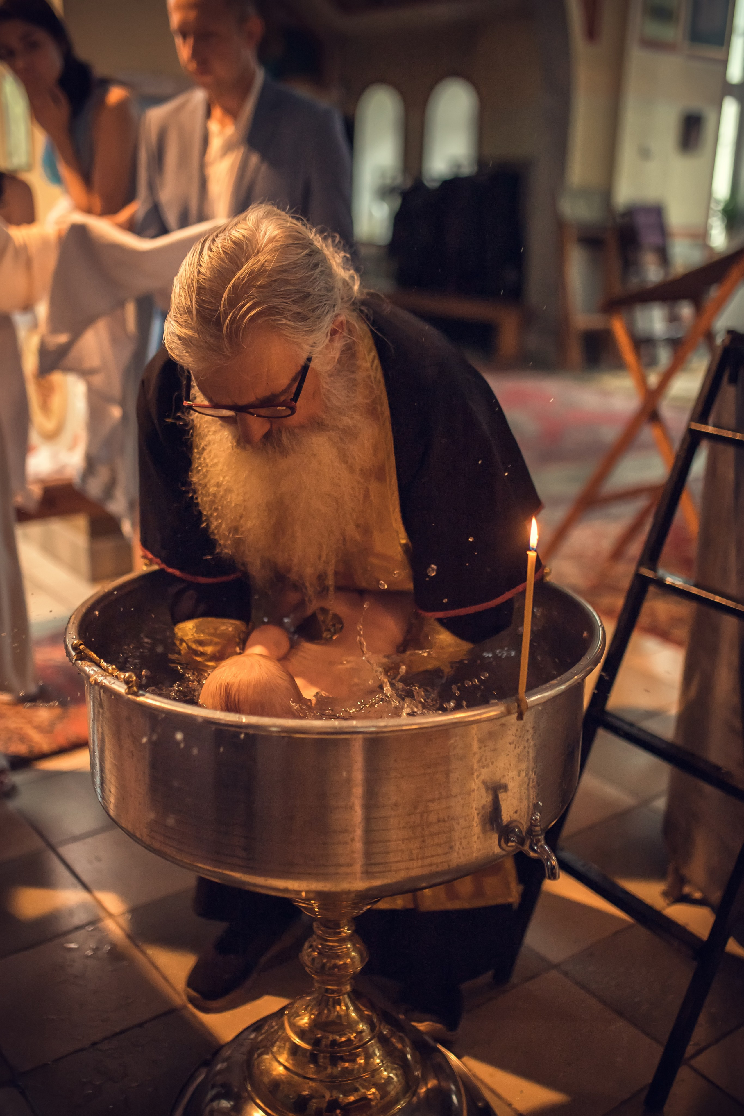 Крещение Михаила и Светланы в Храме во имя святителя Николы Чудотворца. Екатерина Крапивина фотограф церковных Таинств в Нижний Новгороде