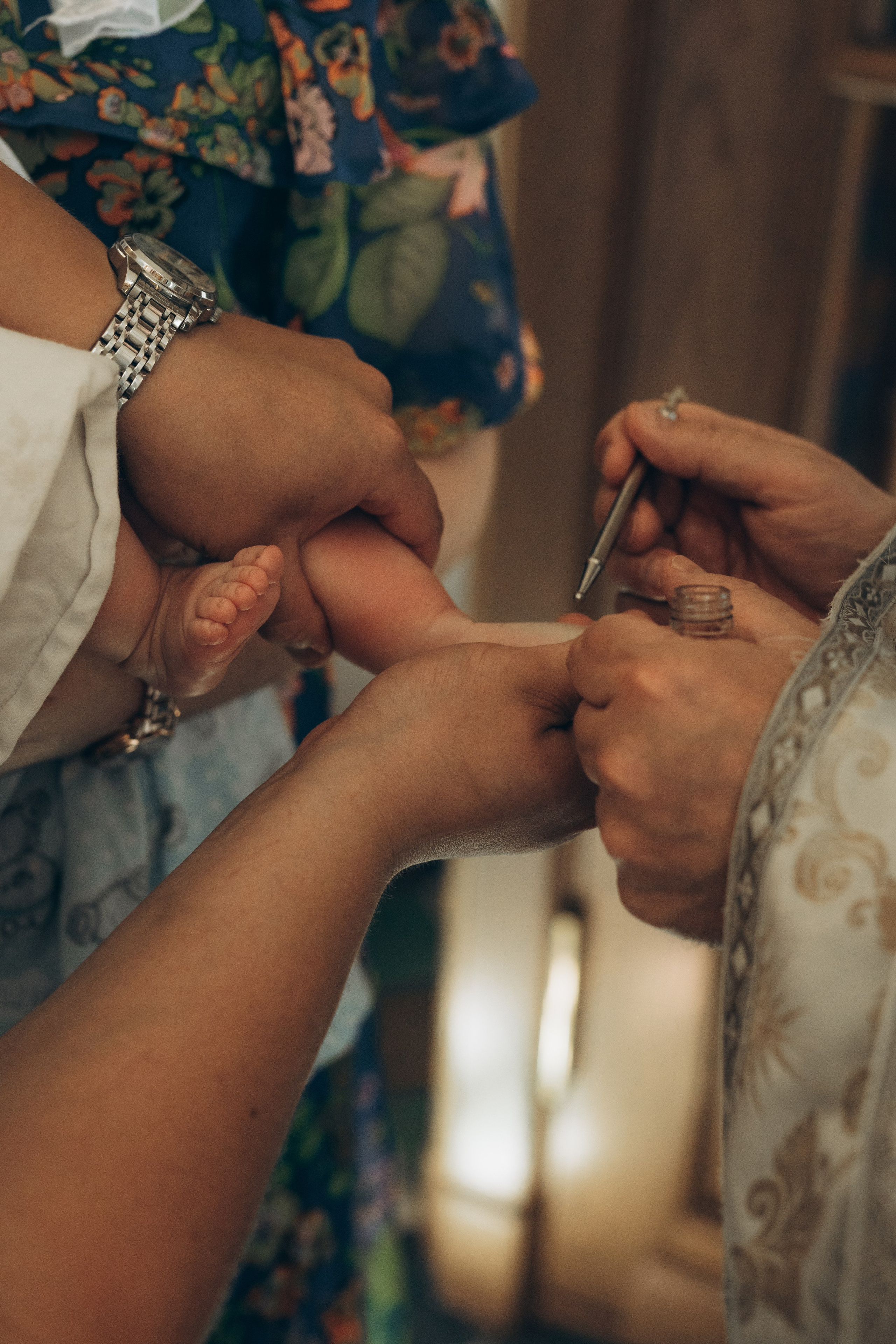 Крещение малышей