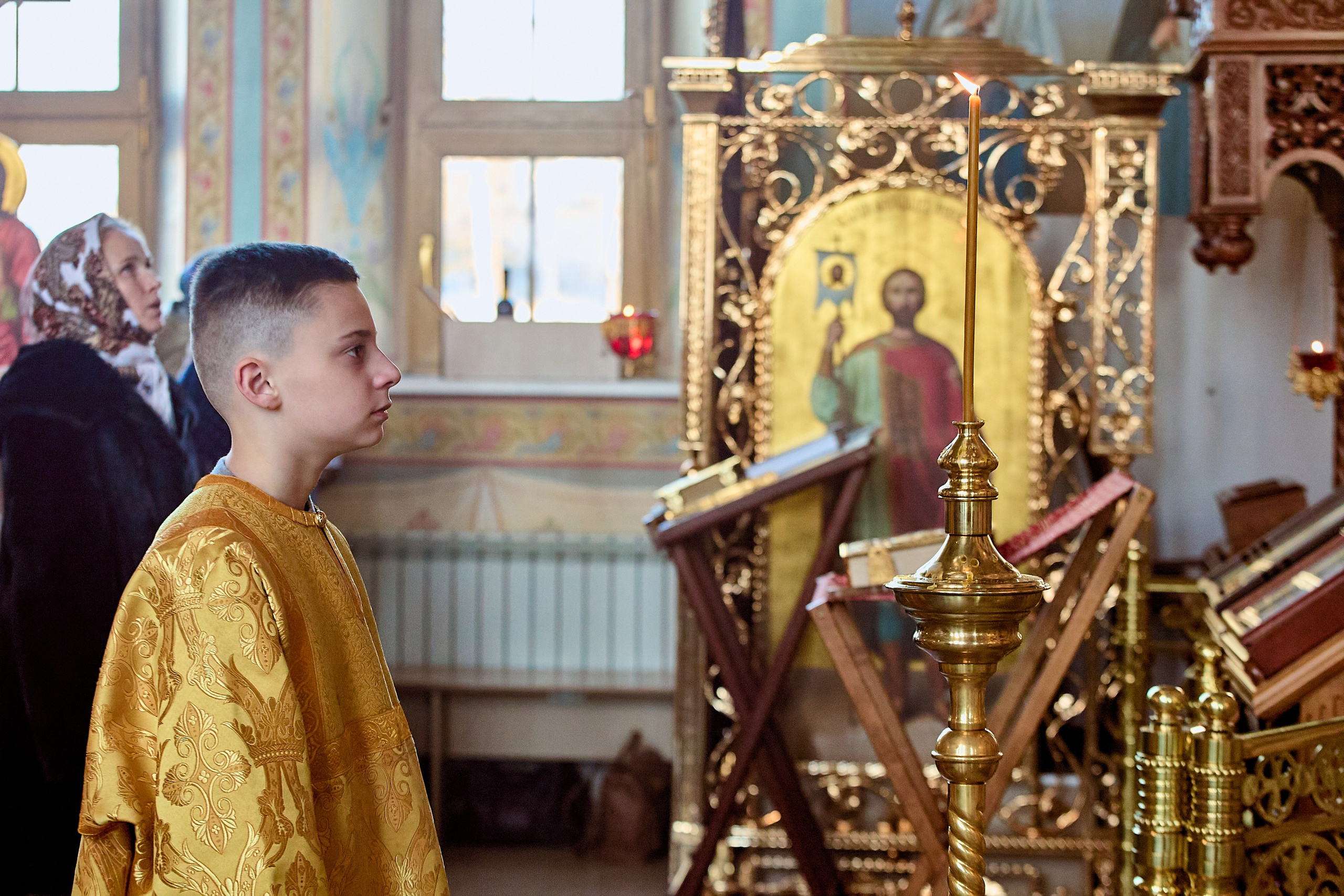 Лица Храма — Детский портрет. Православный фотограф Николай Голованов г. Дзержинск