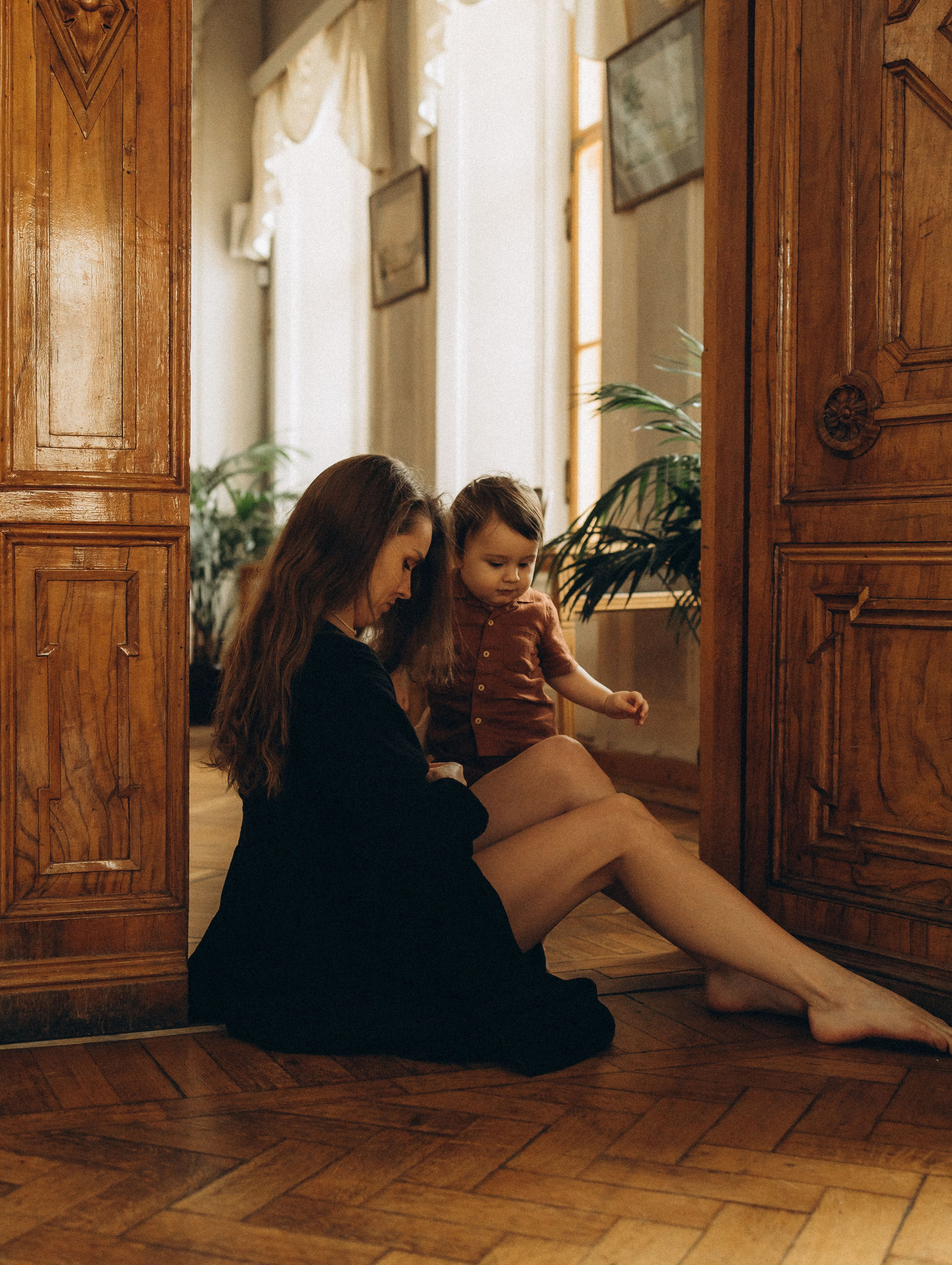 Лана и Серёжа. Библиотека. Фотограф Дарья Соколовская