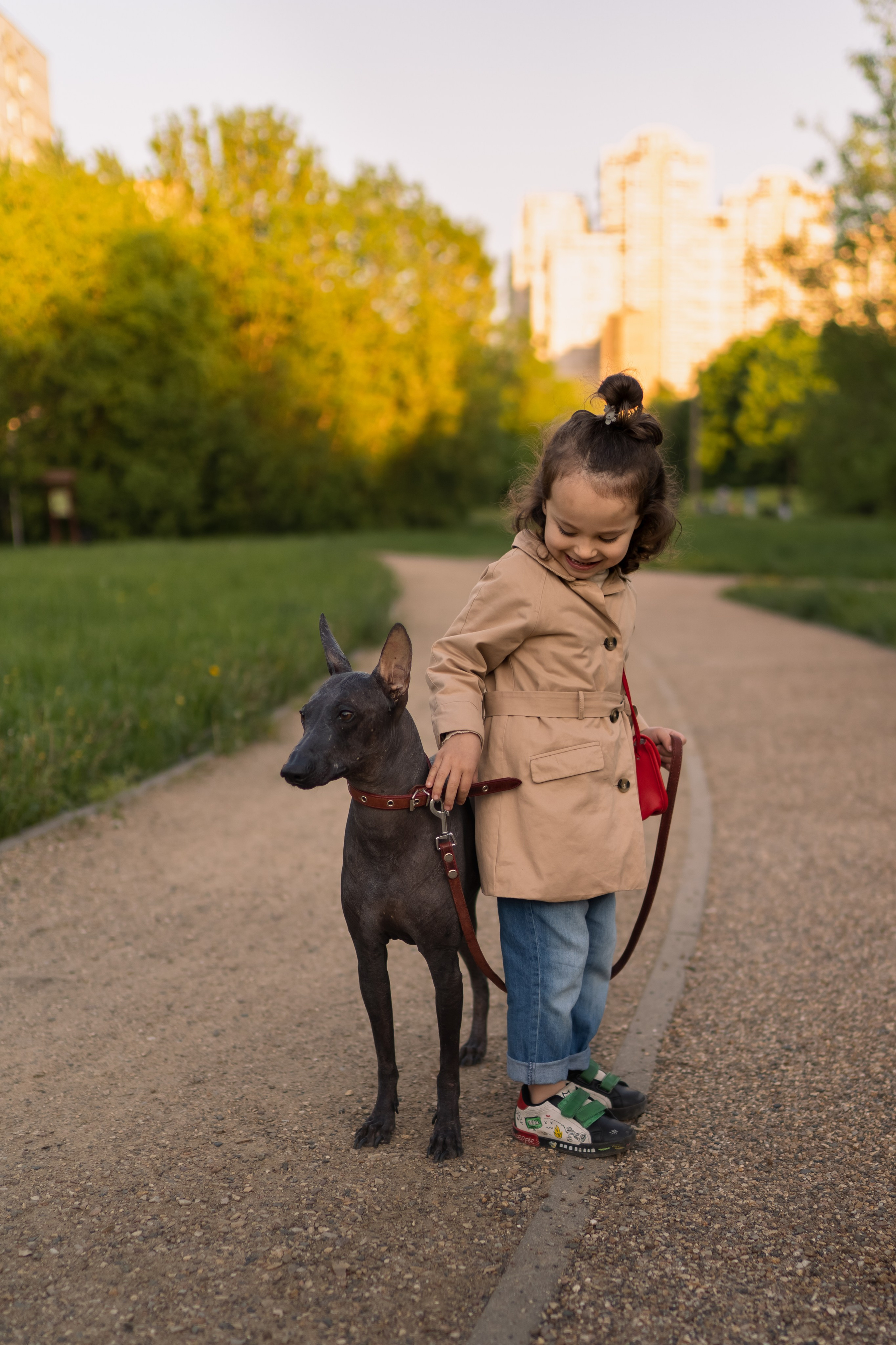 Дама с собачкой. Семейный и детский фотограф Москва Дарья Бугра