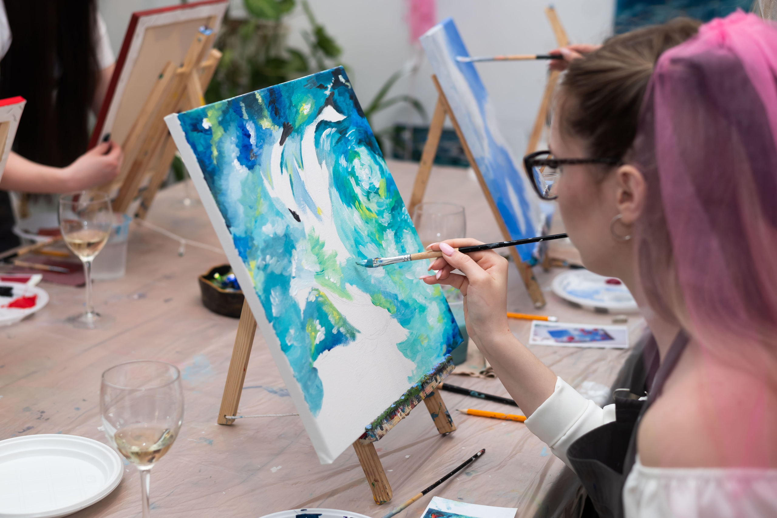 Красочный девичник. Event photographer from Moscow