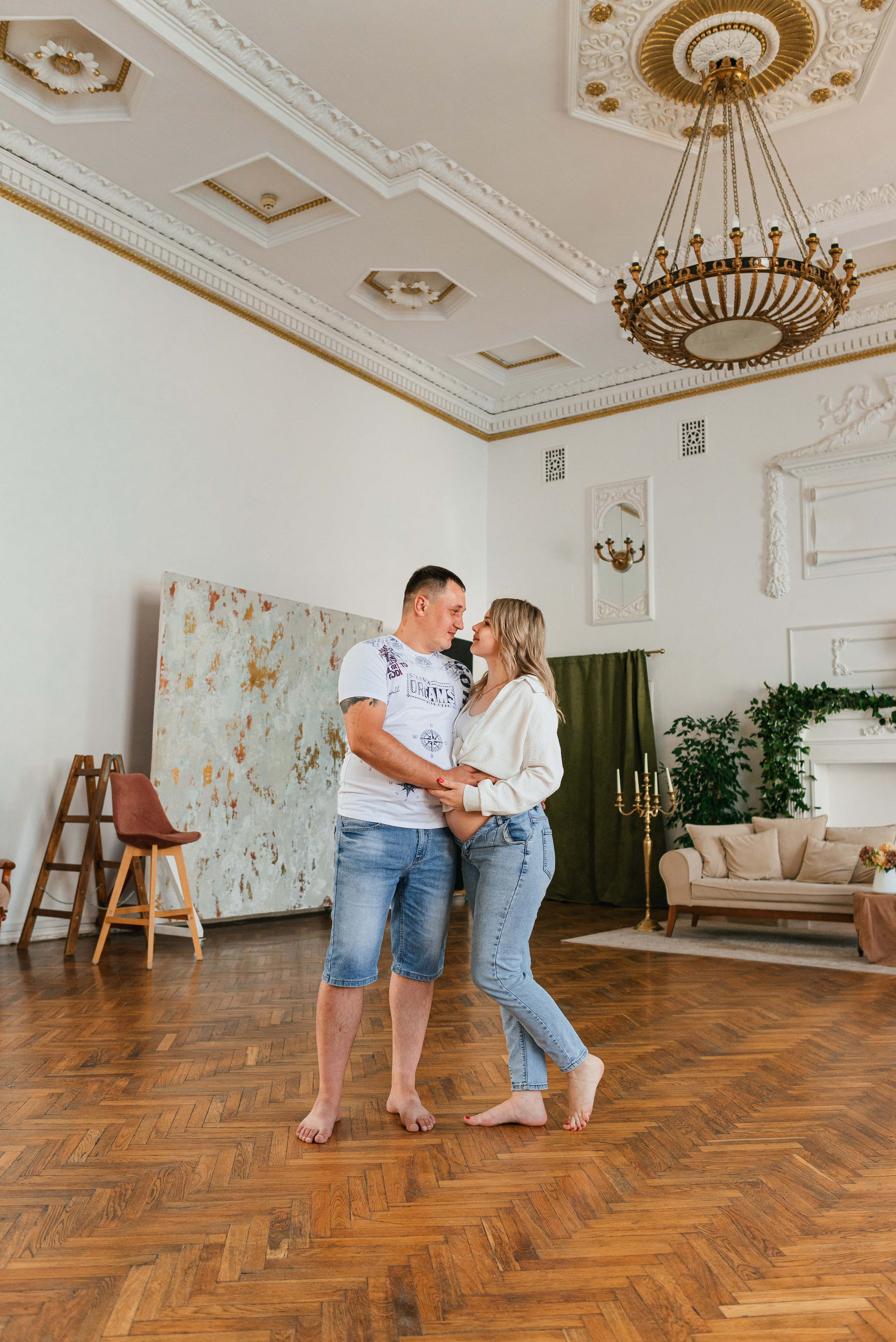 «В ожидании чуда» Сергей, Юля и Даша. Свадебный фотограф — фотограф на свадьбу в Воронеже — Свадебное фото