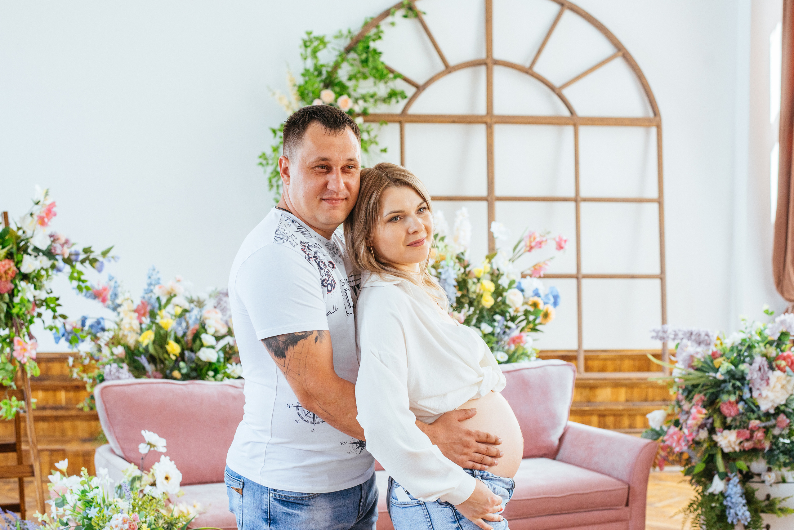 «В ожидании чуда» Сергей, Юля и Даша. Свадебный фотограф — фотограф на свадьбу в Воронеже — Свадебное фото