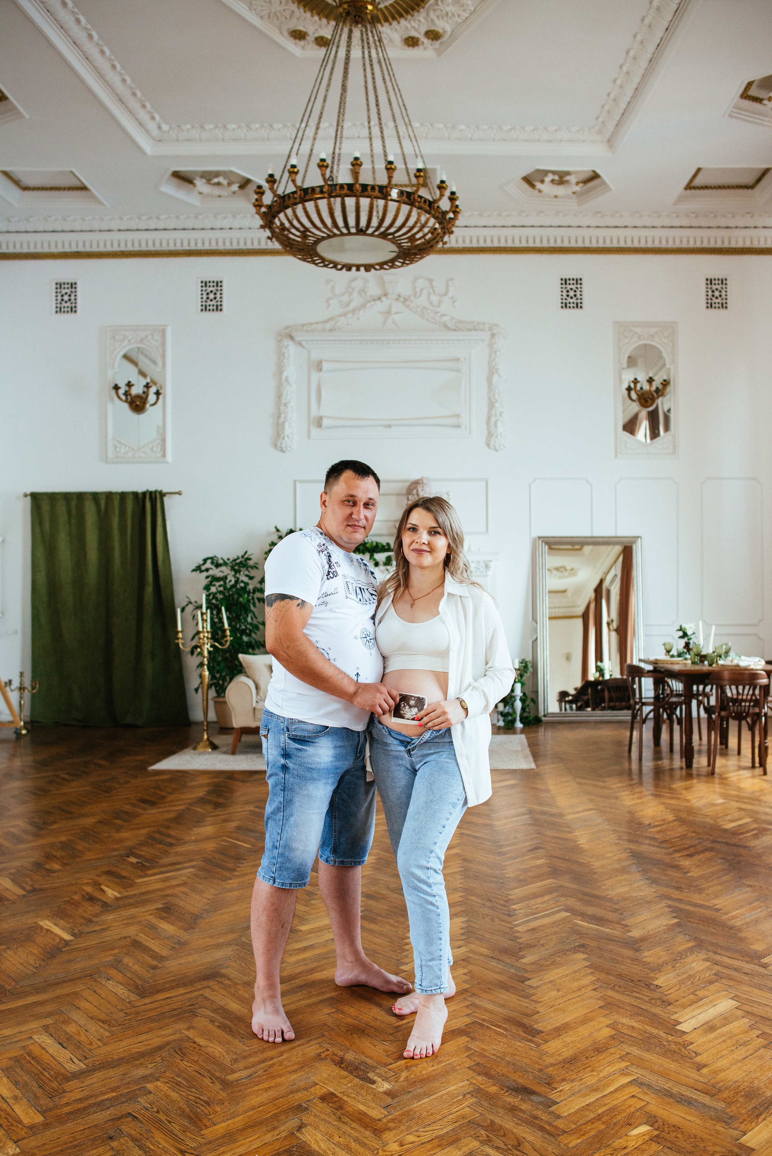 «В ожидании чуда» Сергей, Юля и Даша. Свадебный фотограф — фотограф на свадьбу в Воронеже — Свадебное фото