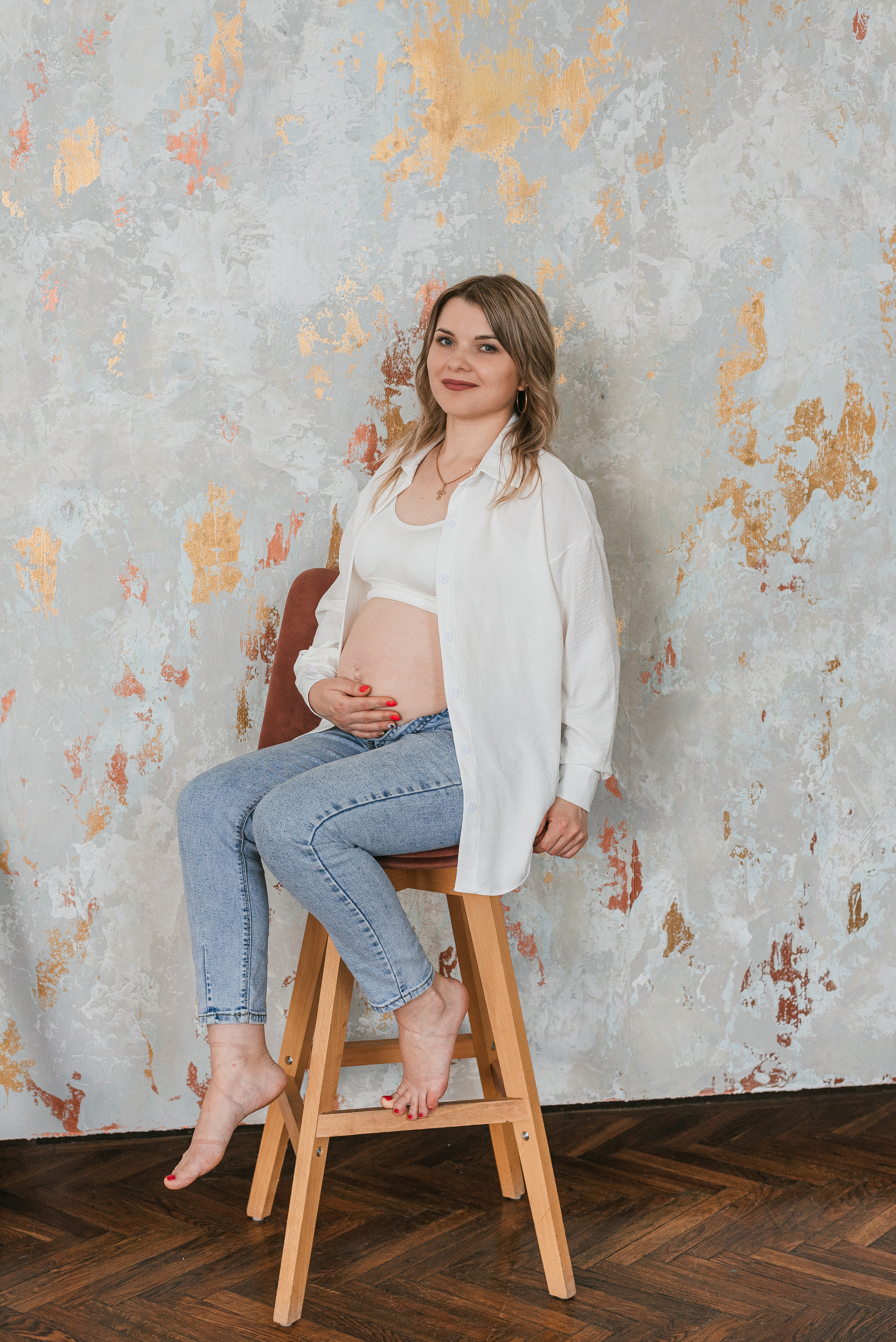 «В ожидании чуда» Сергей, Юля и Даша. Свадебный фотограф — фотограф на свадьбу в Воронеже — Свадебное фото