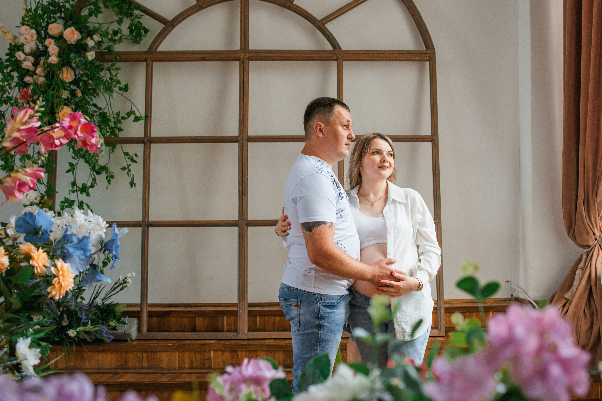 «В ожидании чуда» Сергей, Юля и Даша. Свадебный фотограф — фотограф на свадьбу в Воронеже — Свадебное фото