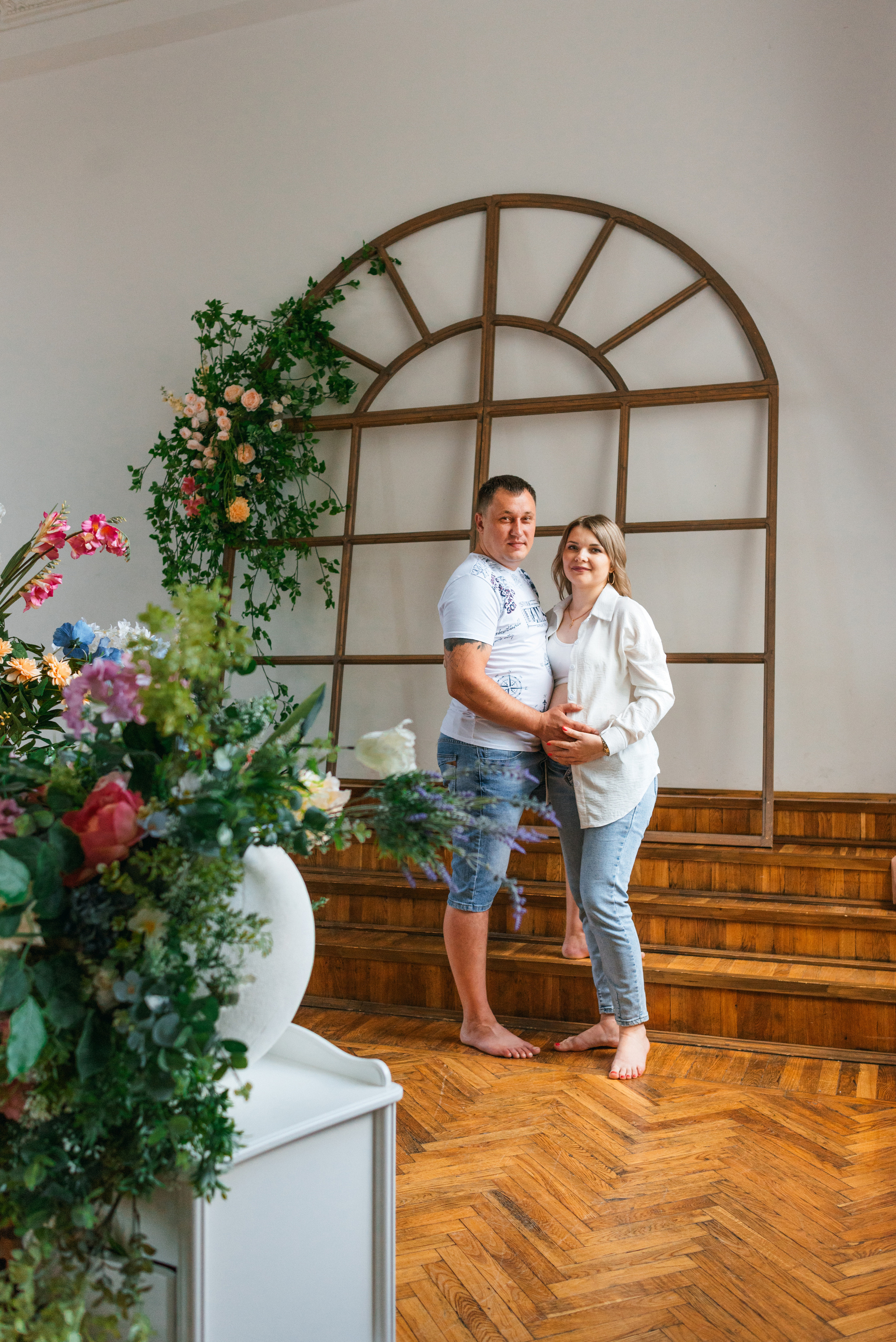 «В ожидании чуда» Сергей, Юля и Даша. Свадебный фотограф — фотограф на свадьбу в Воронеже — Свадебное фото