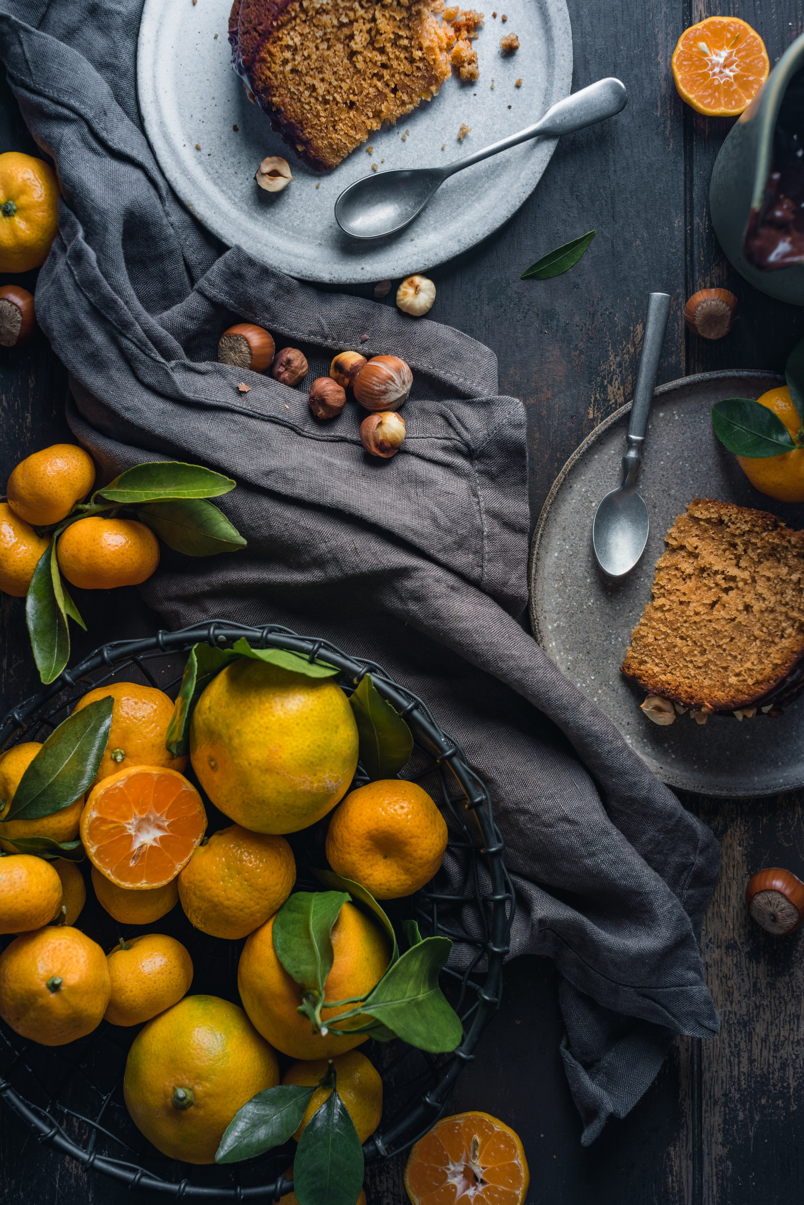 Мандариновый кекс stillife. Foodie Stories (гастрономические истории) рекламная фуд-фотосъёмка, Москва