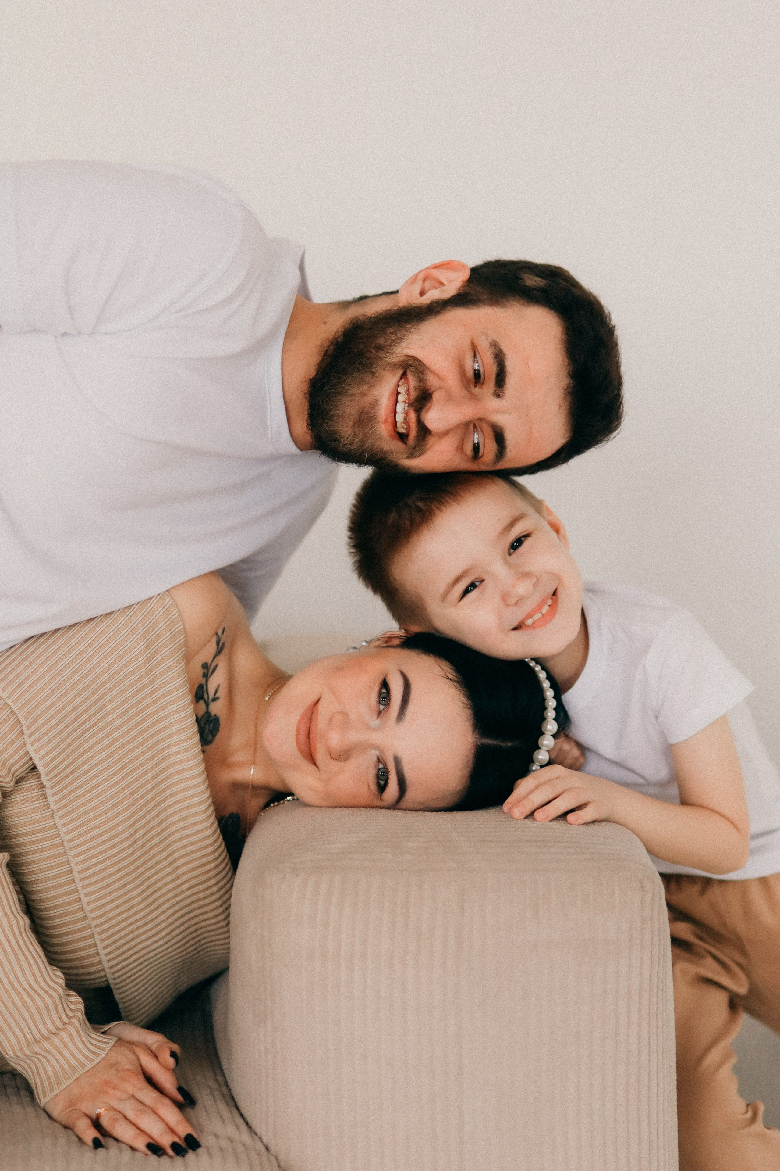 Евгения, Александр и Тимофей. Фотограф София Комкина