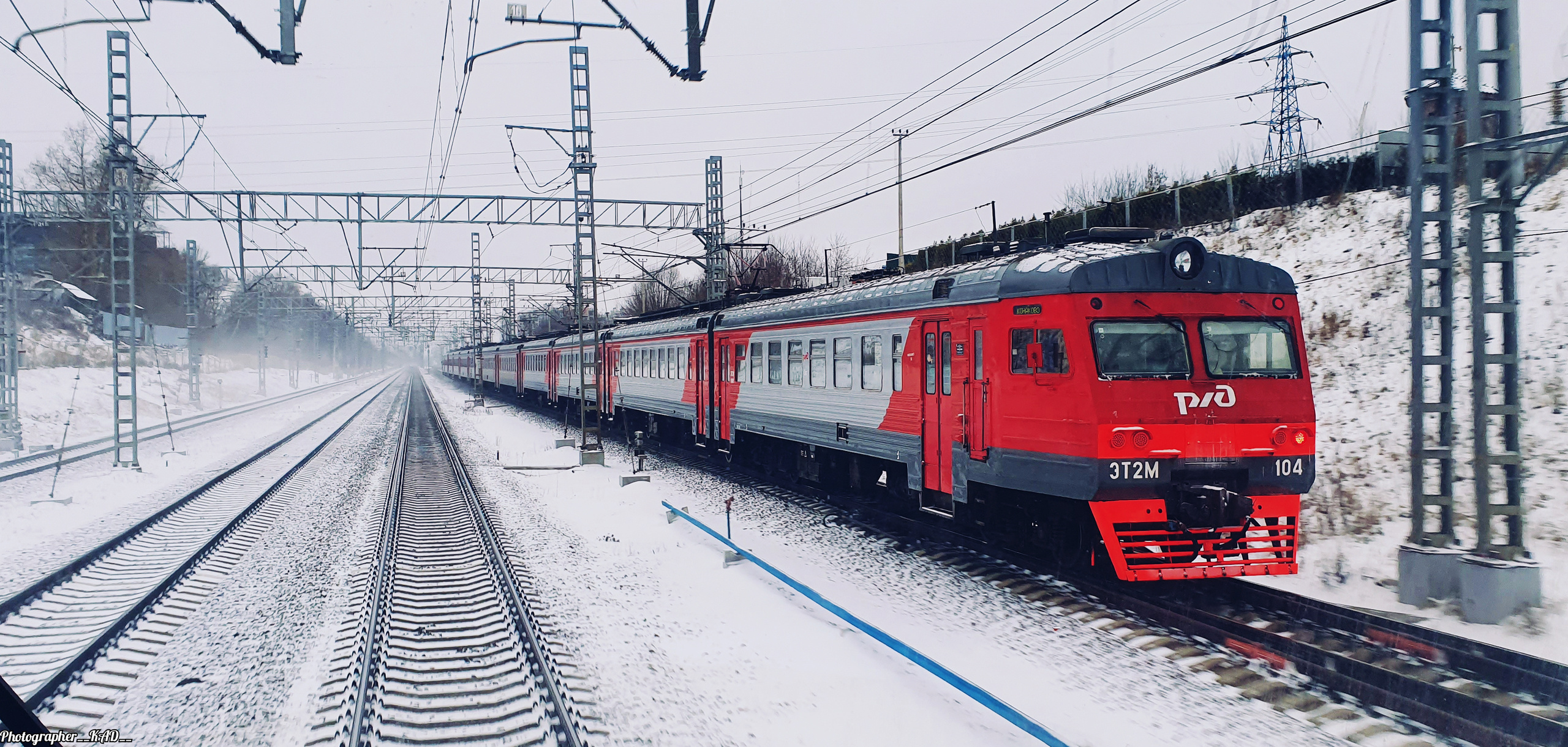 Железная дорога. Photographer K.A.D