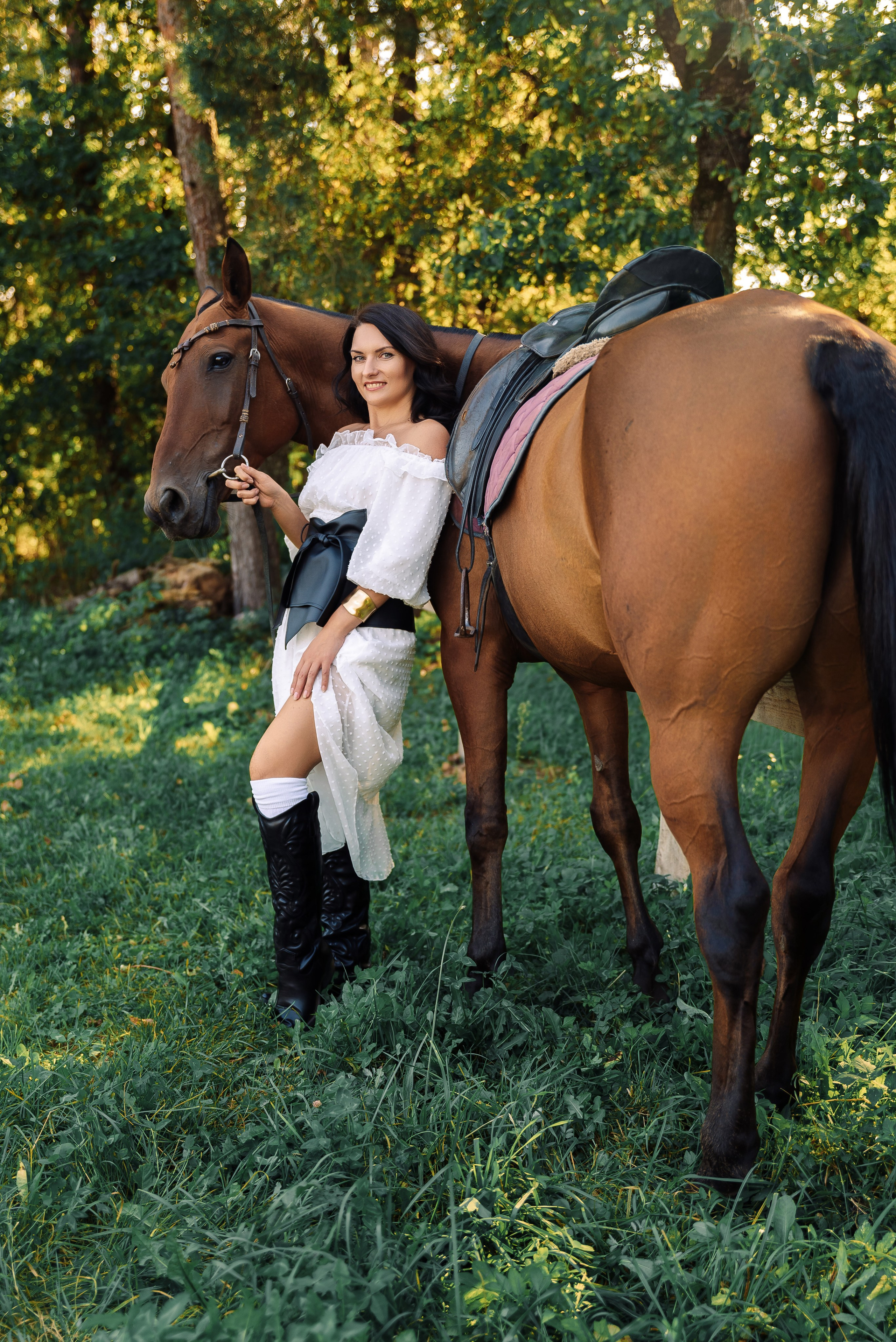 На ферме. Семейный детский фотограф. Фотосессия в Минске