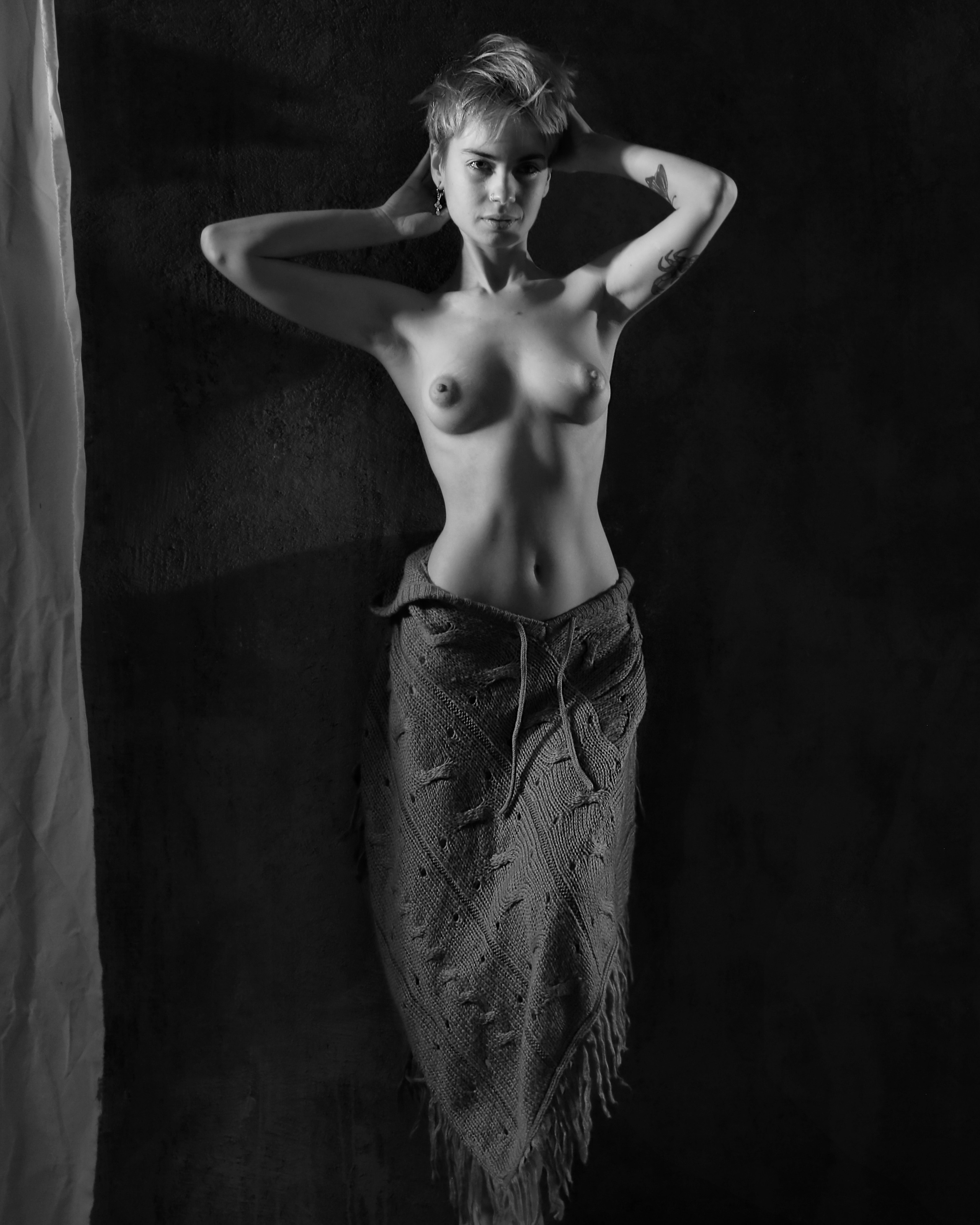 Арт-ню в ЧБ и цвете. Erotic photographer. Sensual portrait and art nude
