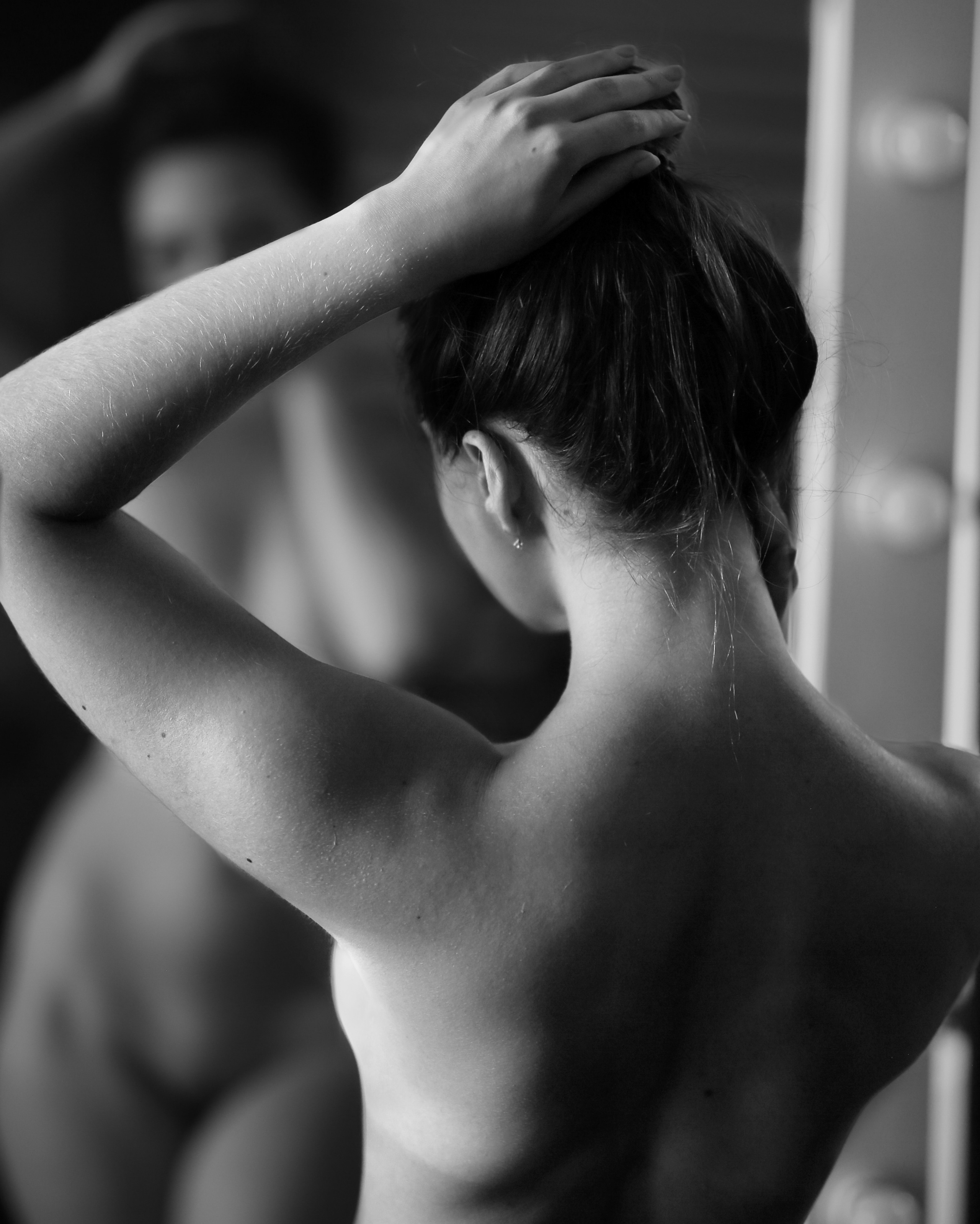 Арт-ню в ЧБ и цвете. Erotic photographer. Sensual portrait and art nude