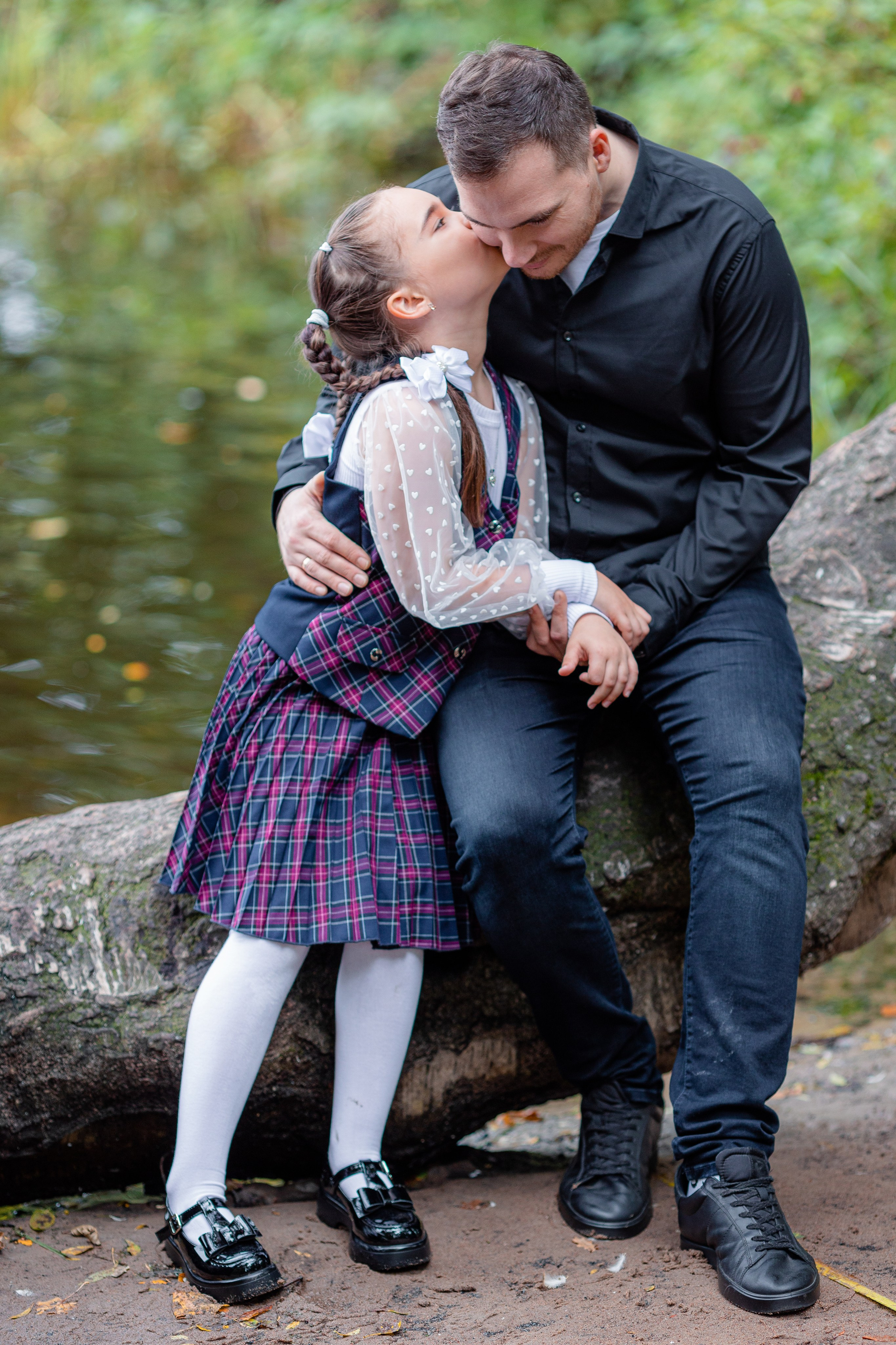 Семейная фотосессия 1-го сентября. Ирина Носова - семейный и детский фотограф