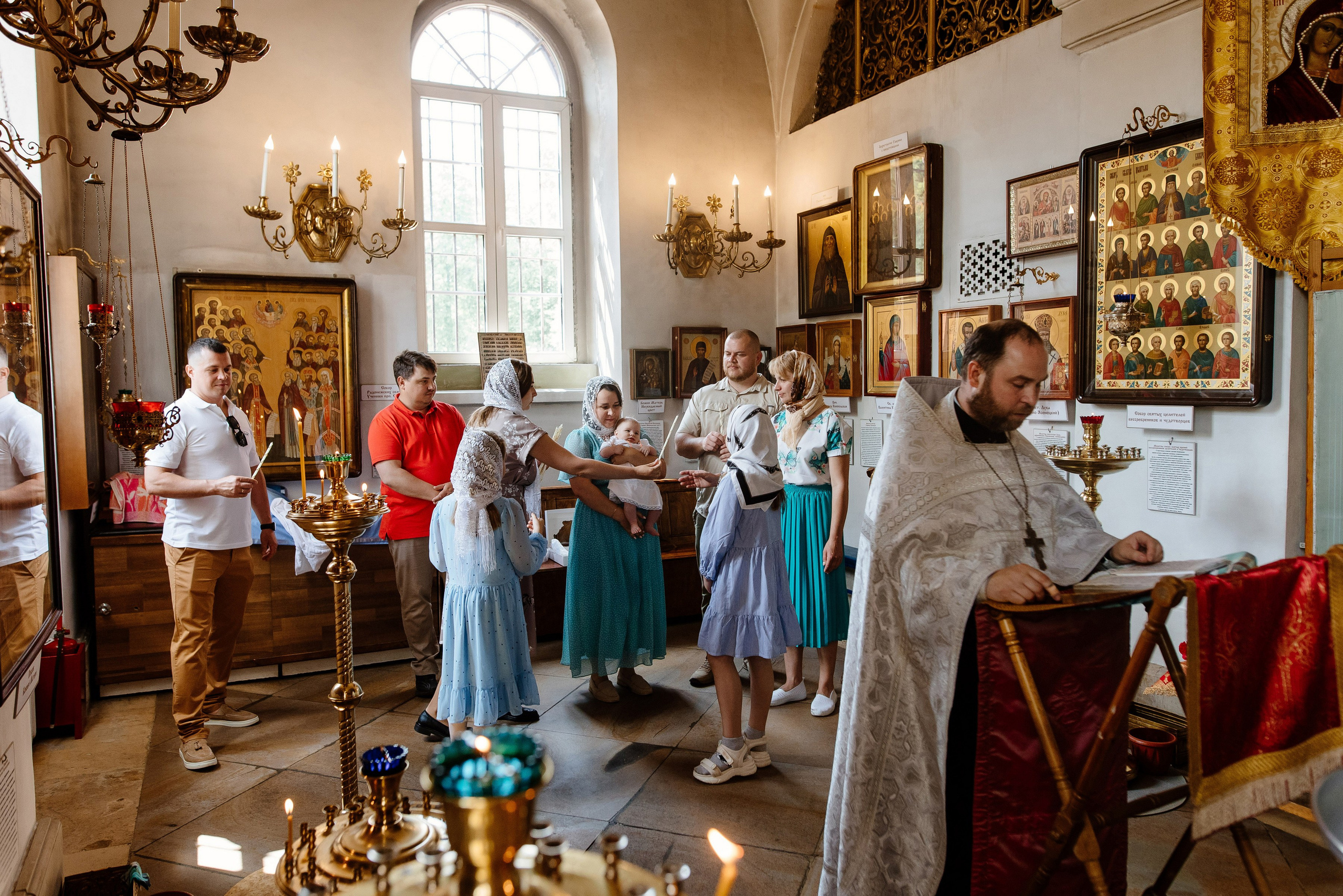 Крещение Никиты. Свадебный и семейный фотограф Екатерина Иванова