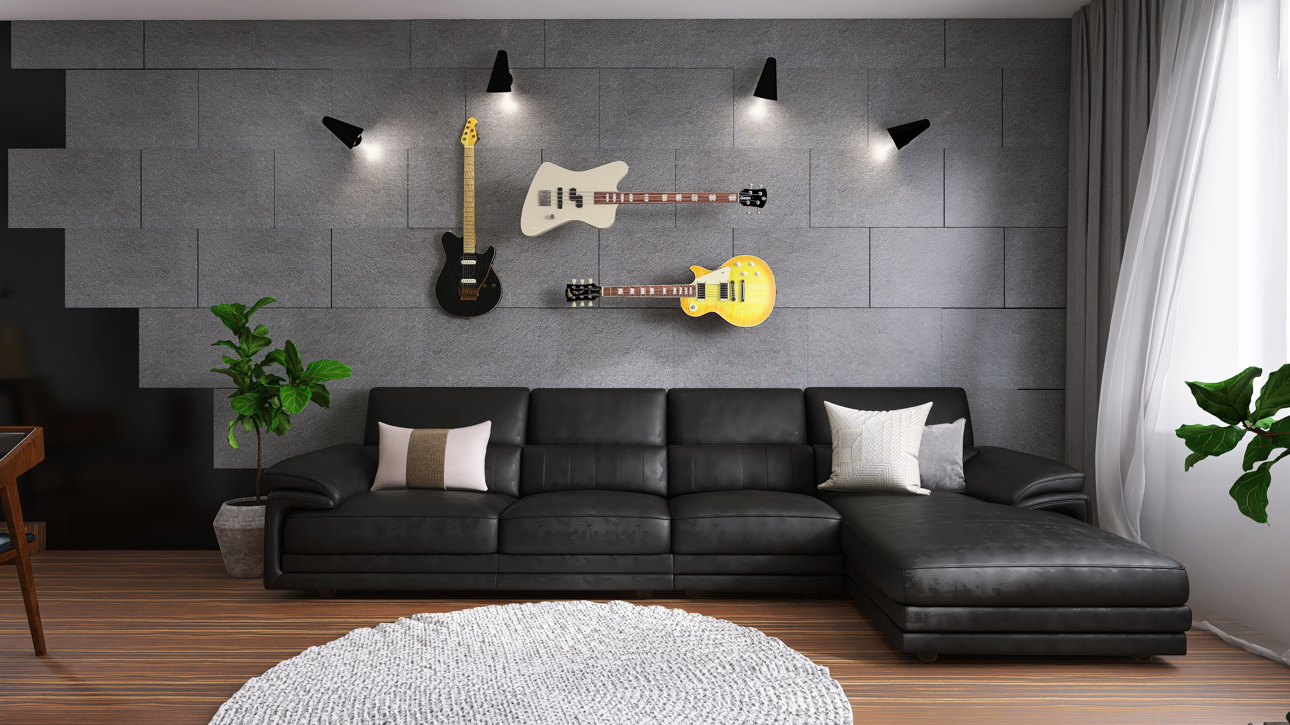 Квартира для музыканта. Дизайнер интерьера Юлия Лебедева. Москва