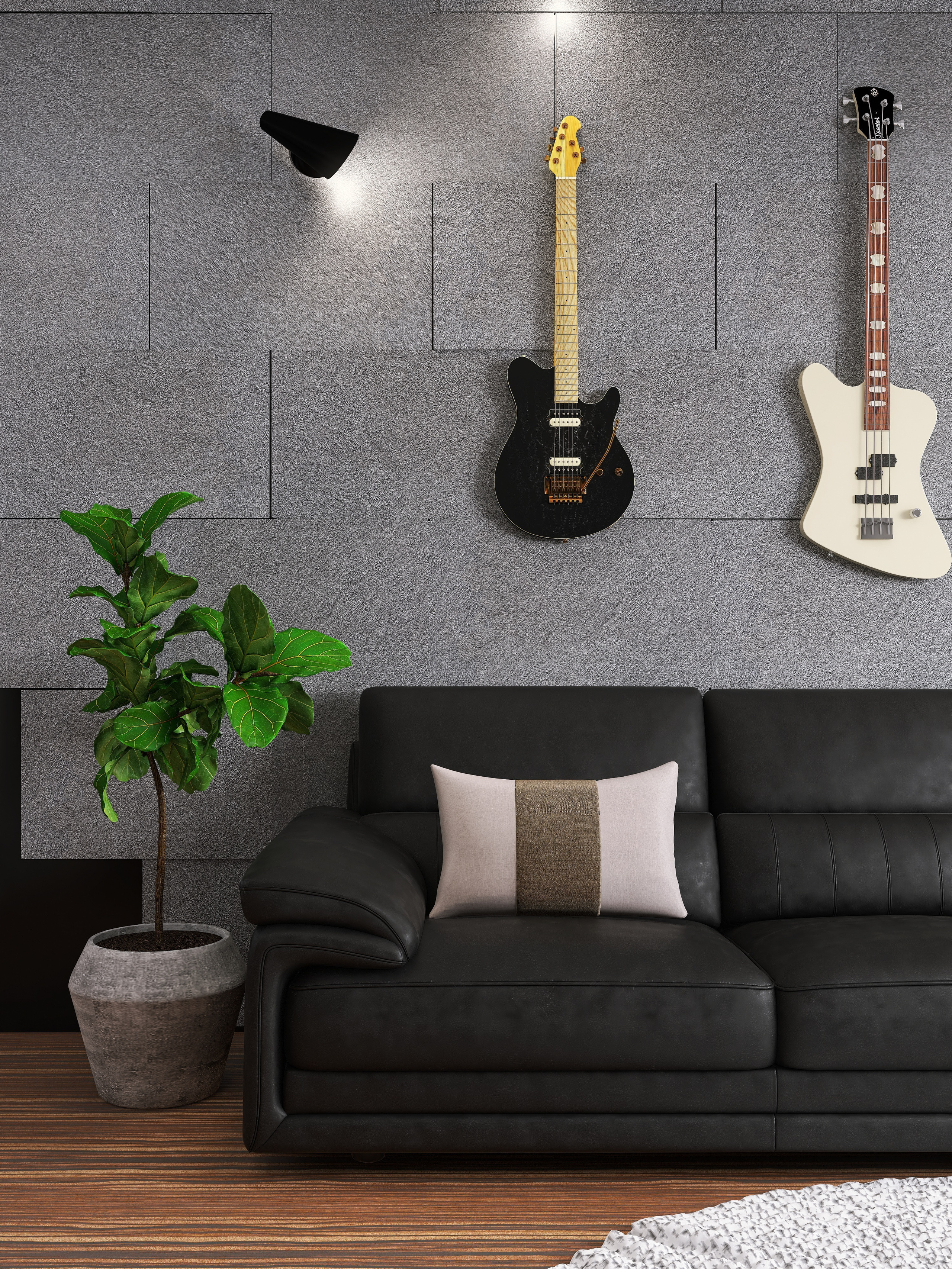 Квартира для музыканта. Дизайнер интерьера Юлия Лебедева. Москва