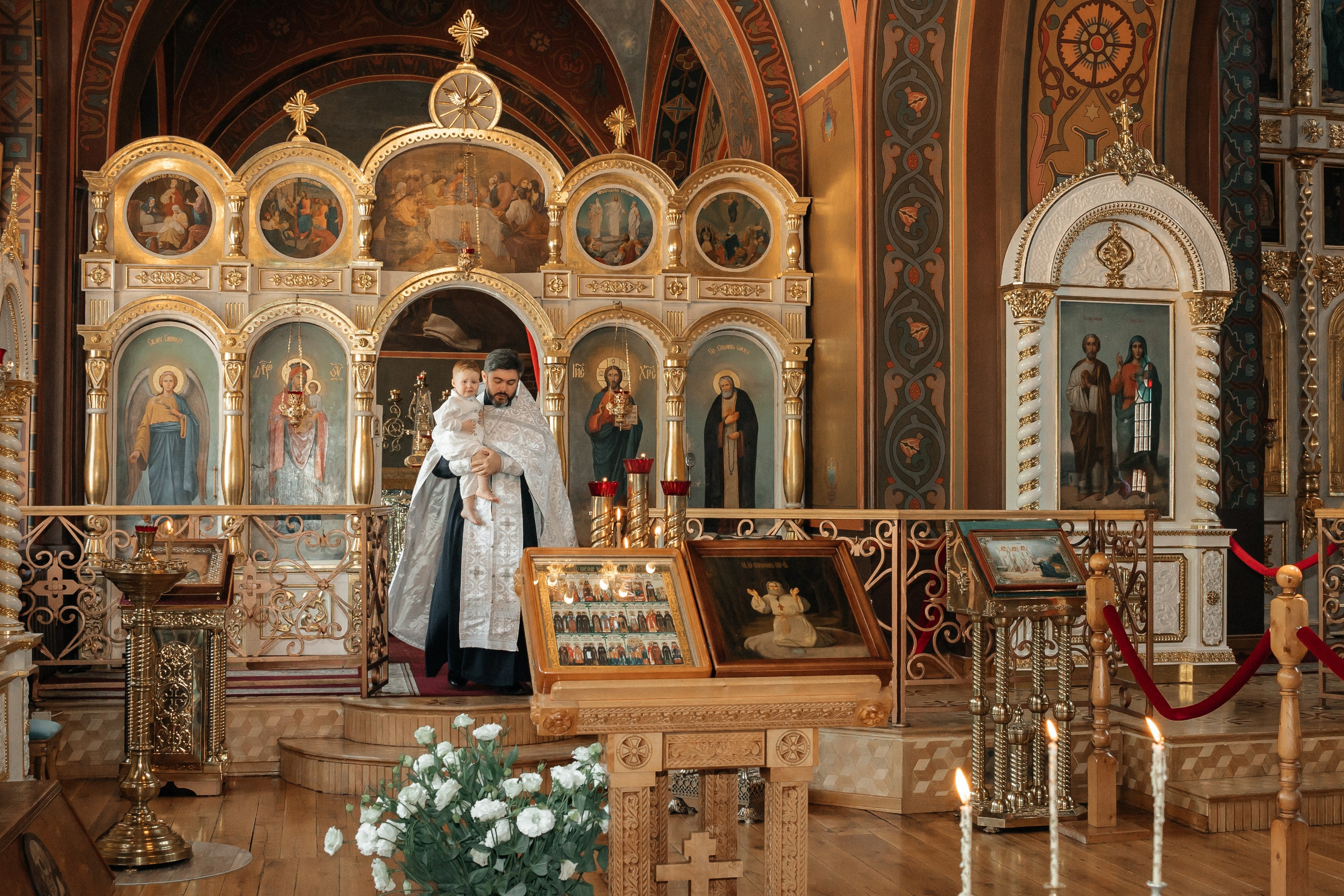 Крещение София и Сережа. Фотограф Краснодар