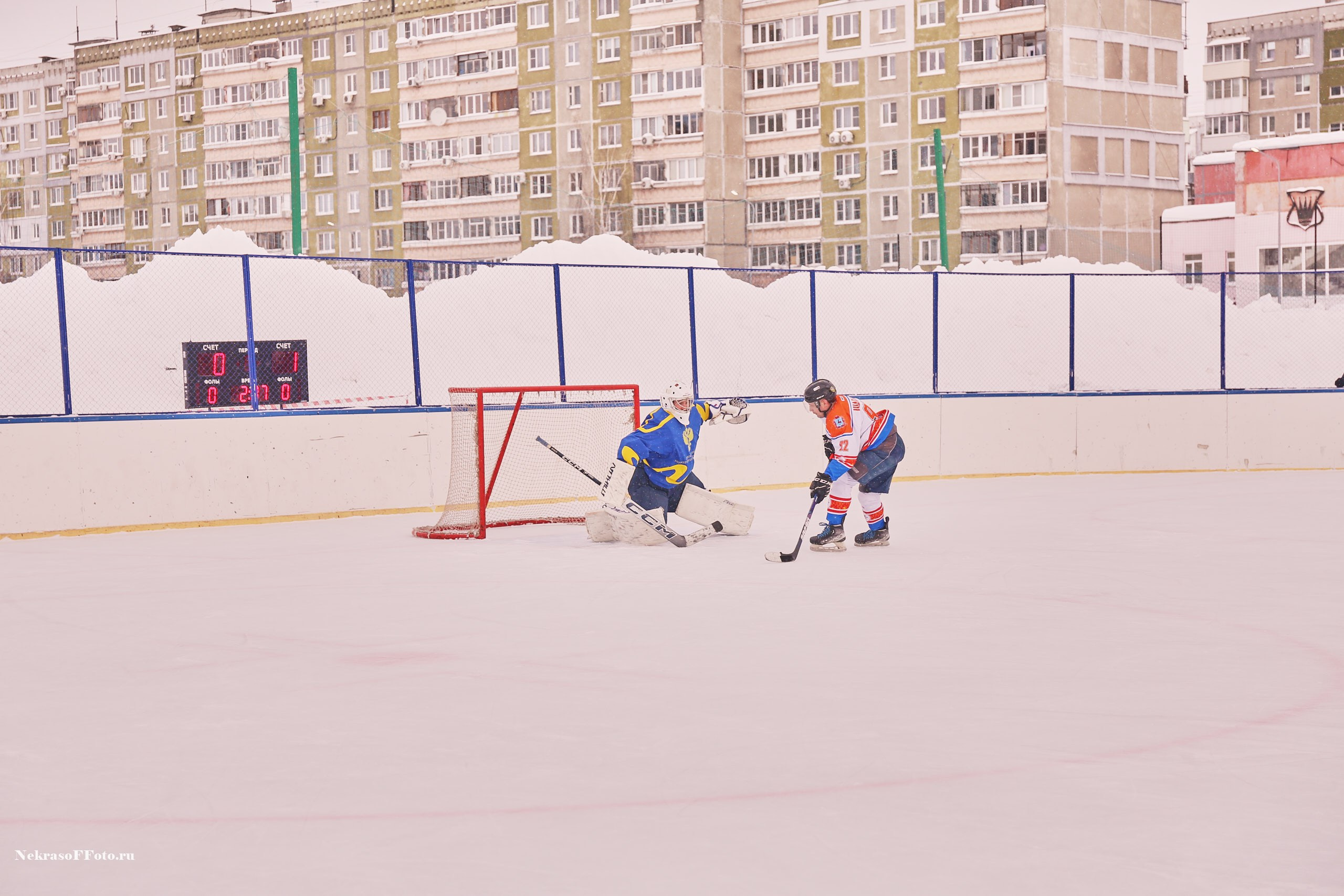 Турнир по хоккею «Русская классика» в рамках Офицерской хоккейной лиги. Спортивный фотограф Некрасов Денис