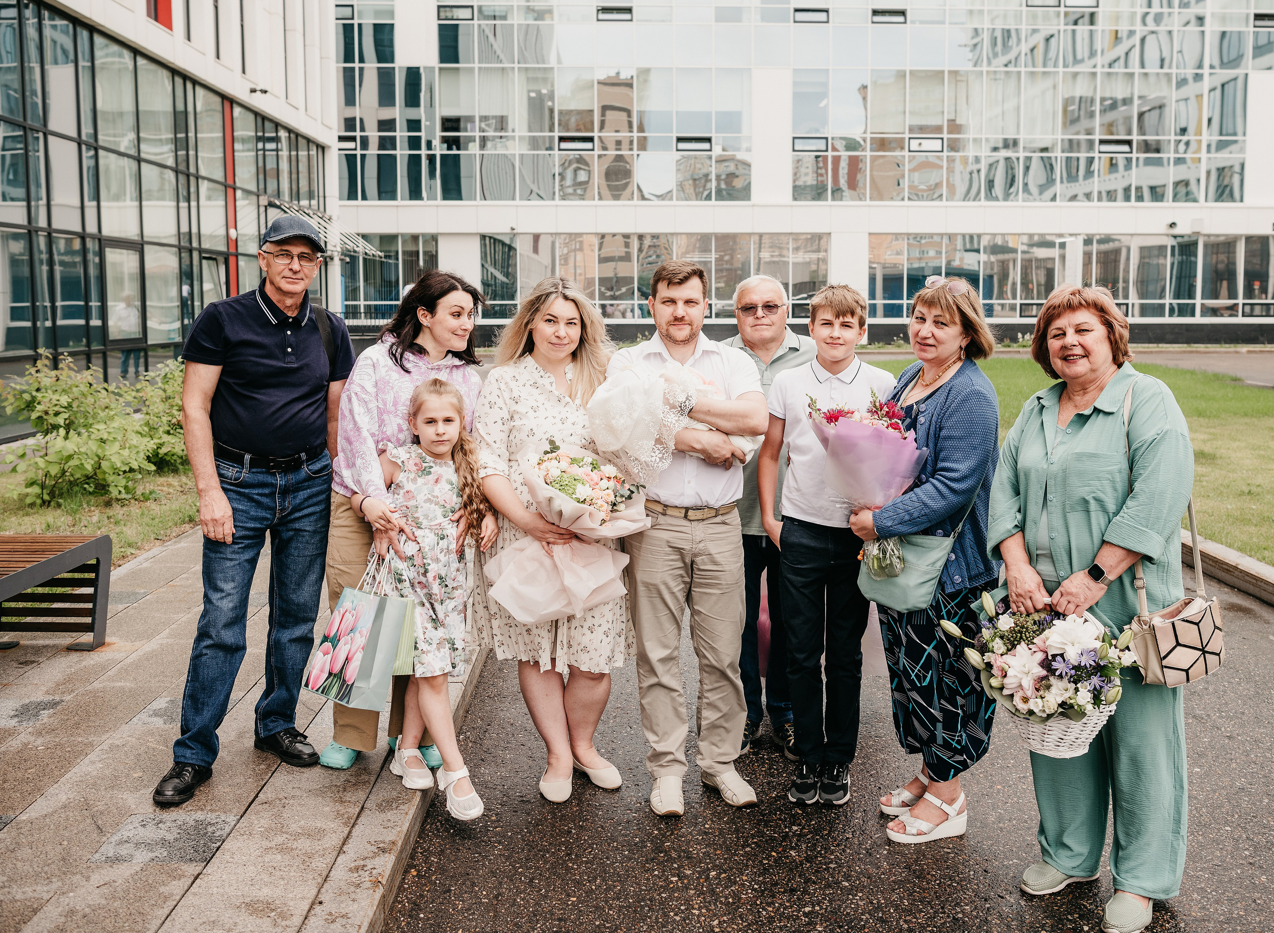 Выписка Ксении. Коммунарка. Фотограф на выписку из роддома в Москве и МО