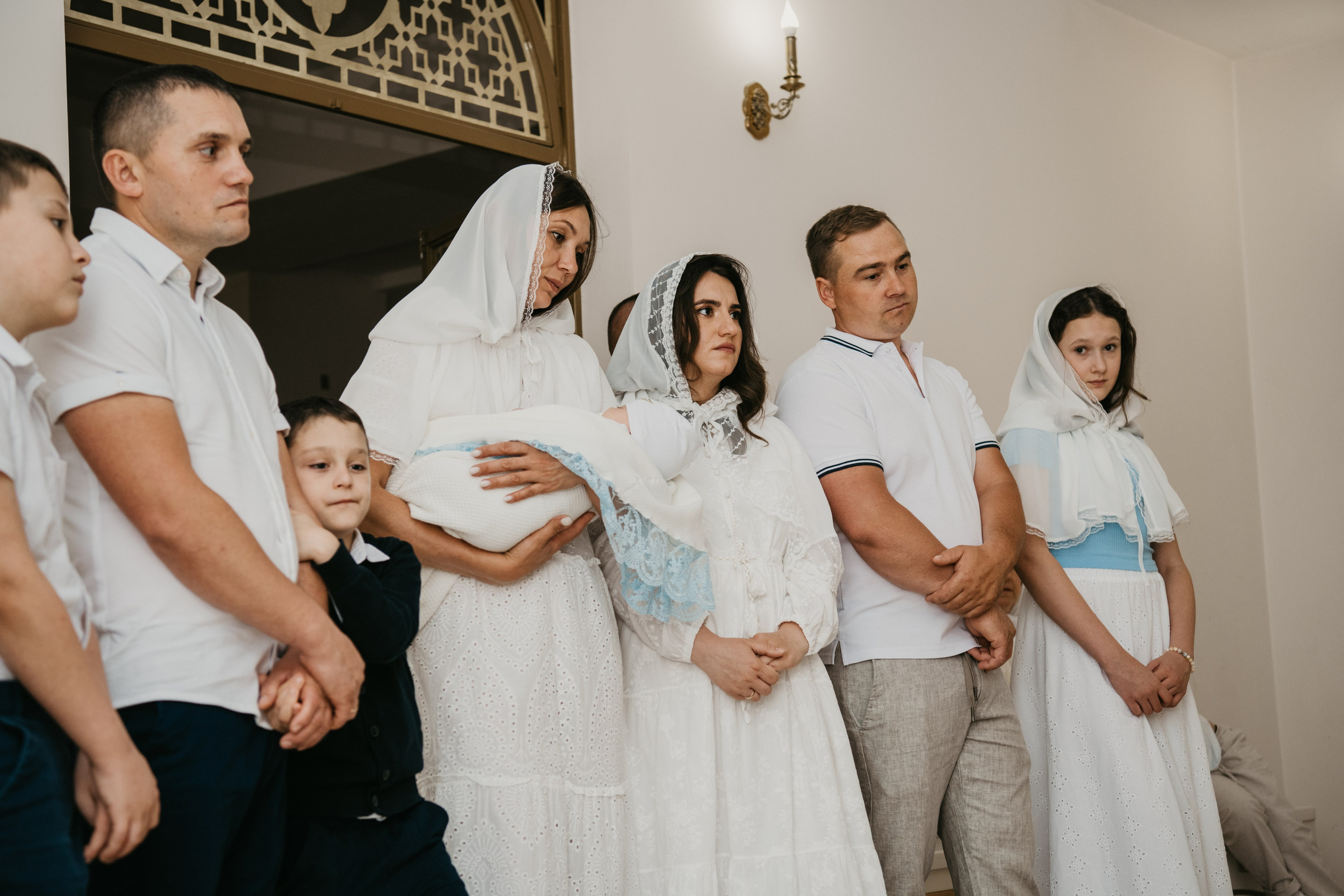 Крещение Евгения. Фотограф на выписку из роддома в Москве и МО