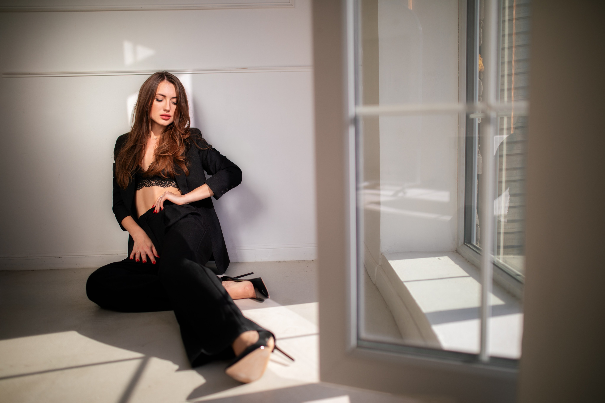 Съемка с Анастасией в интерьерной студии в формате для «себя»