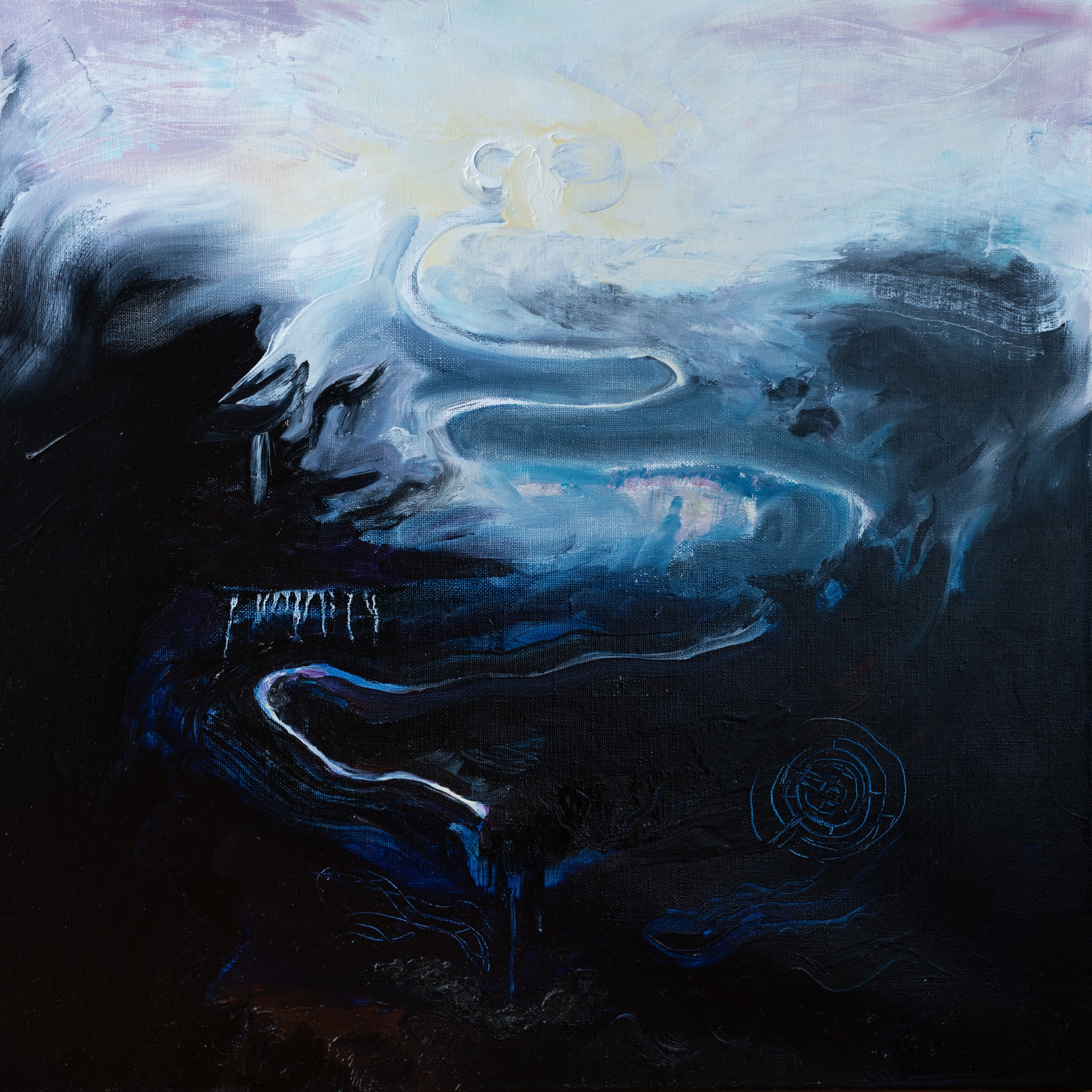  "По ту стороны Тьмы". Масло, холст, 50x50 см, 2022