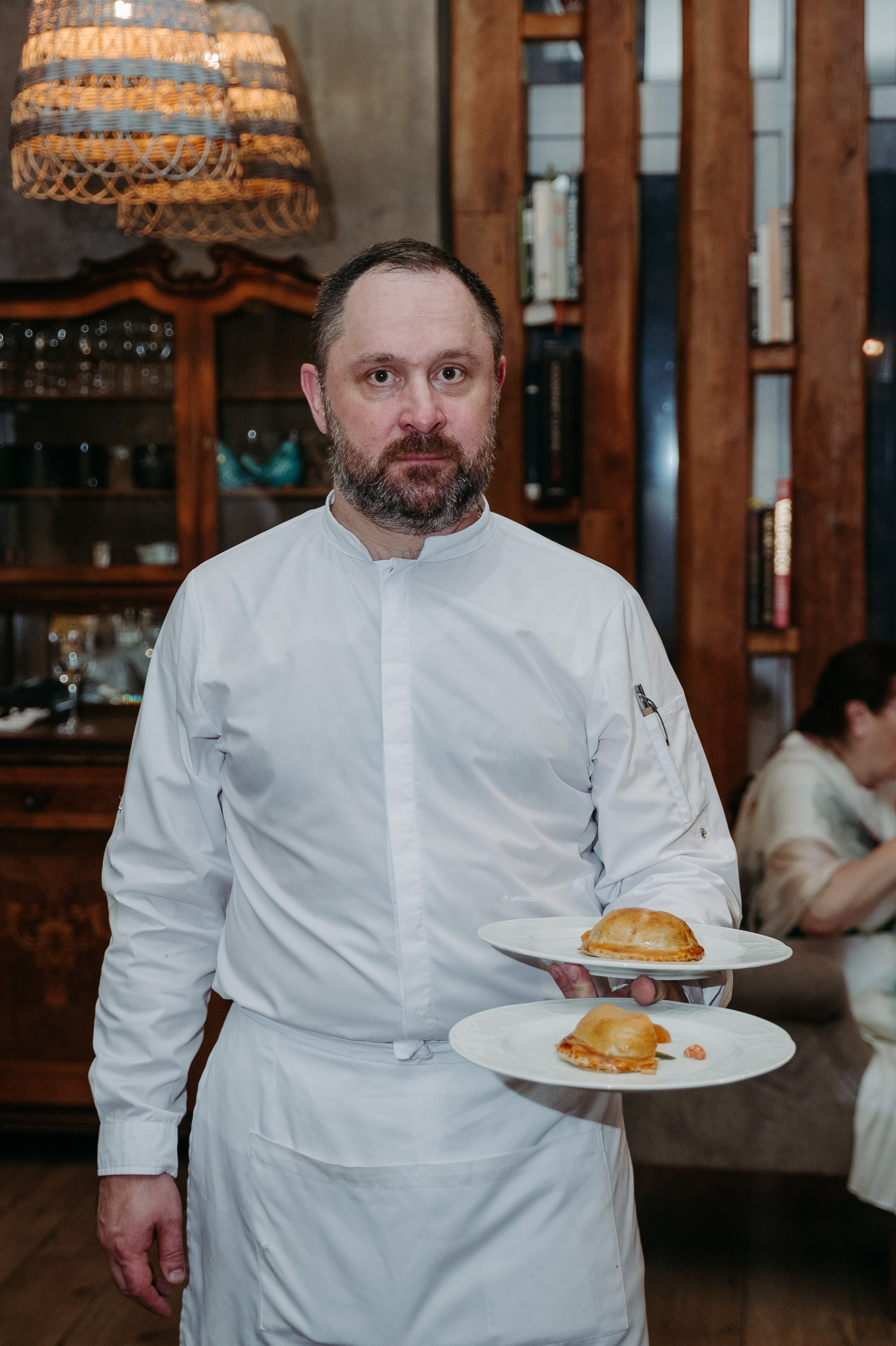 Открытый ужин с Mishlen Шеф Поварами. Репортажный и свадебный фотограф в Москве Рая Небогатова