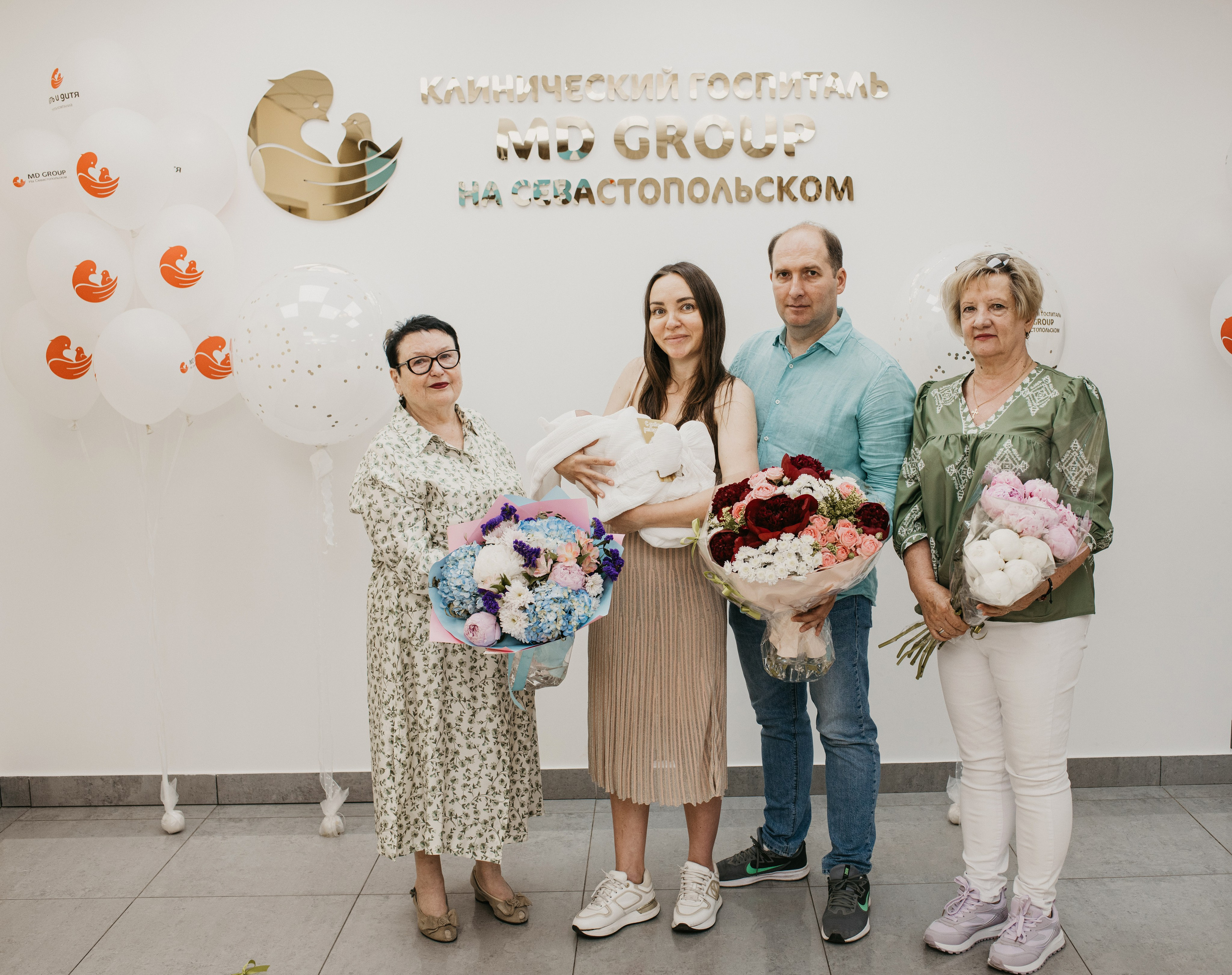 Выписка Марка. Фотограф на выписку из роддома в Москве и МО