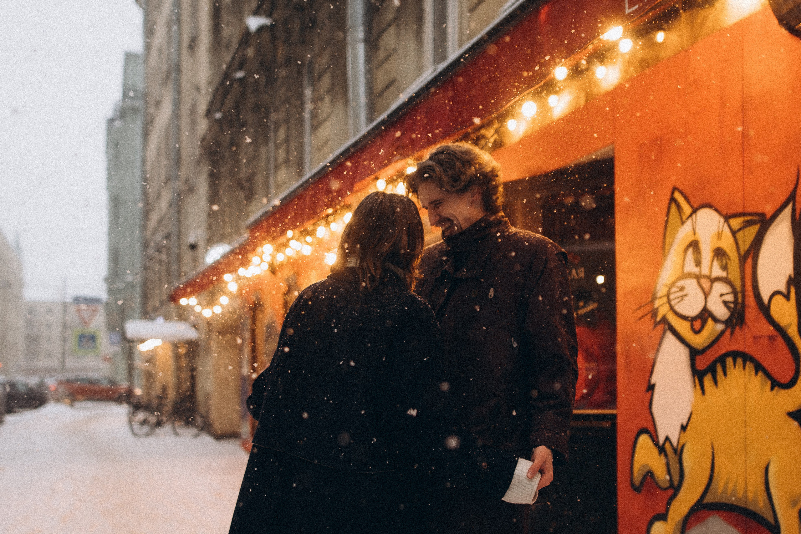 Снежная лав стори. Фотограф ПИТЕР СПБ Надежда Баранова