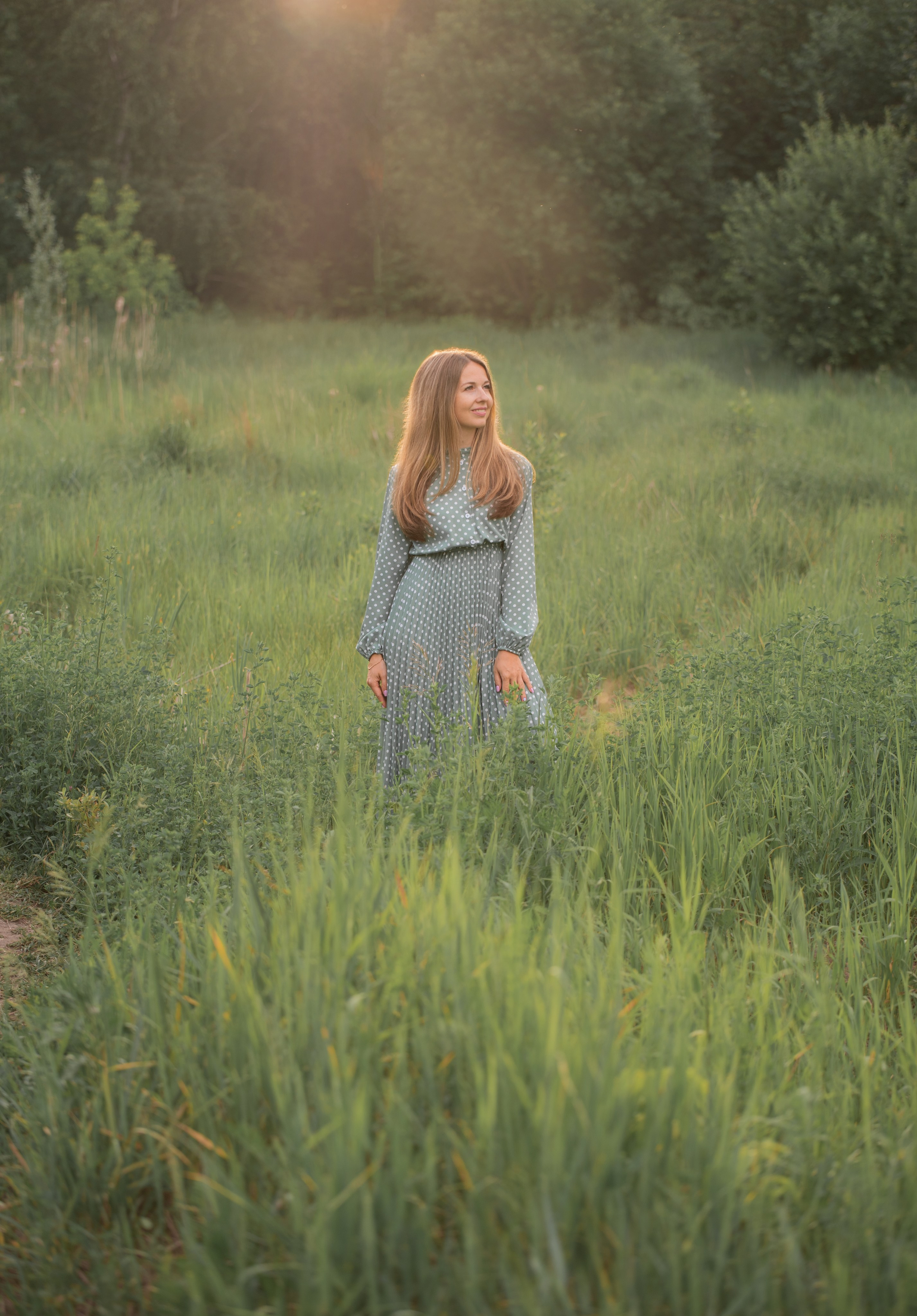 Закат с Ольгой. Женский и семейный фотограф в Москве, Железнодорожном Анастасия Кинёва