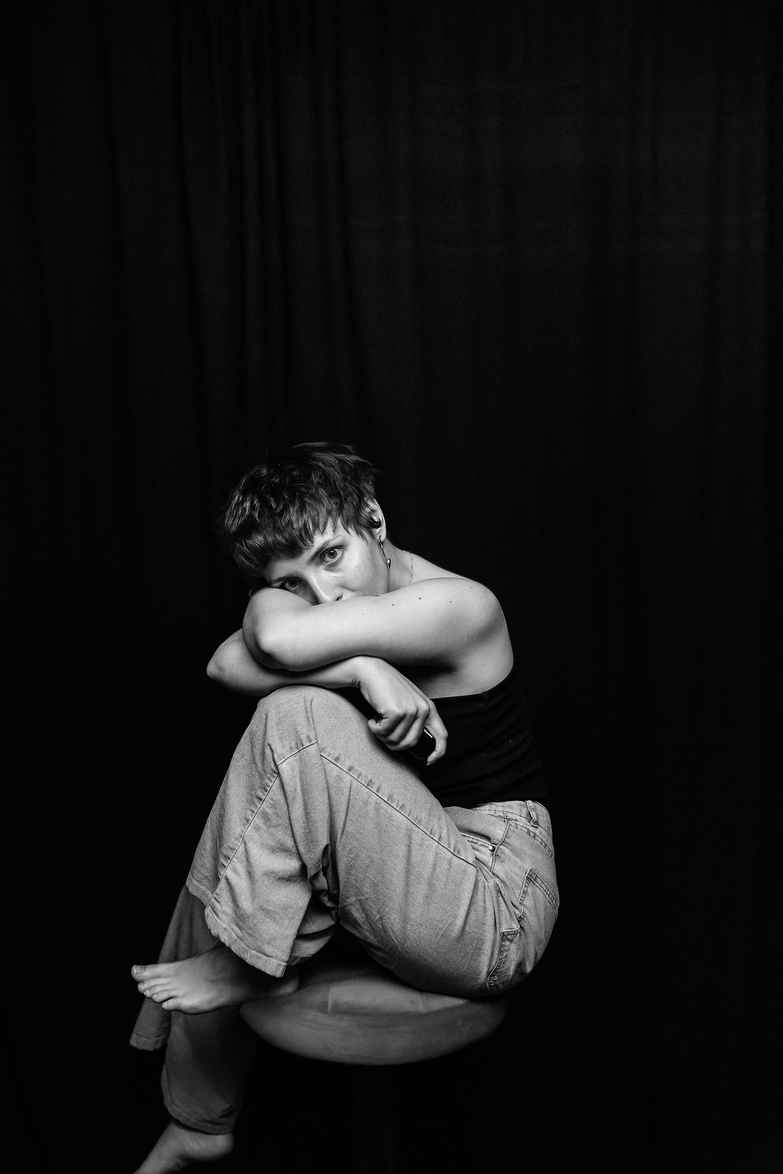 ЧБ. Фотостудия Автопортрета «Своими Глазами»