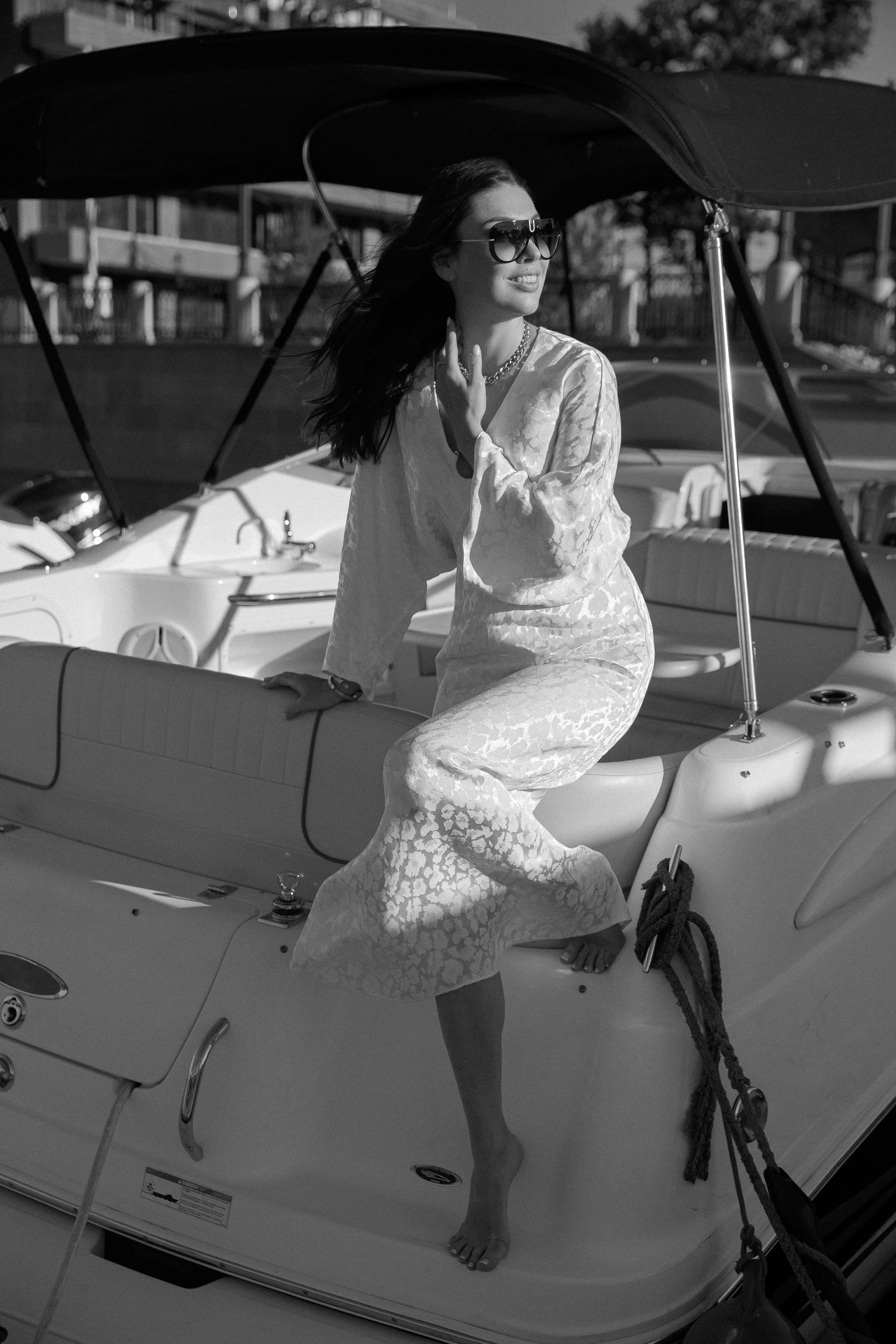 Фотосессия на катере. Портретный фотограф Санкт-Петербург Москва Андронова Юлия