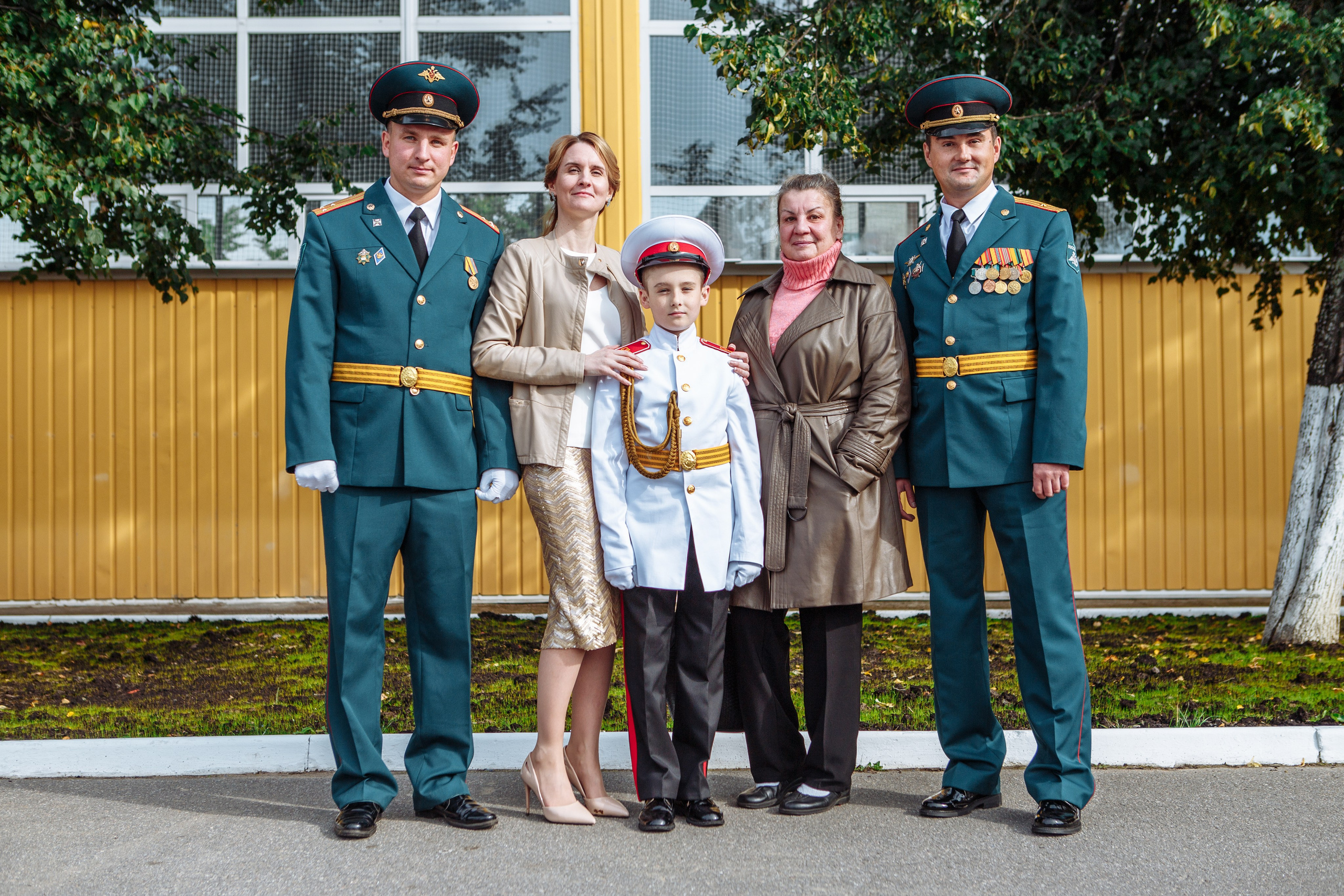 Фото выпускного кадетского училища