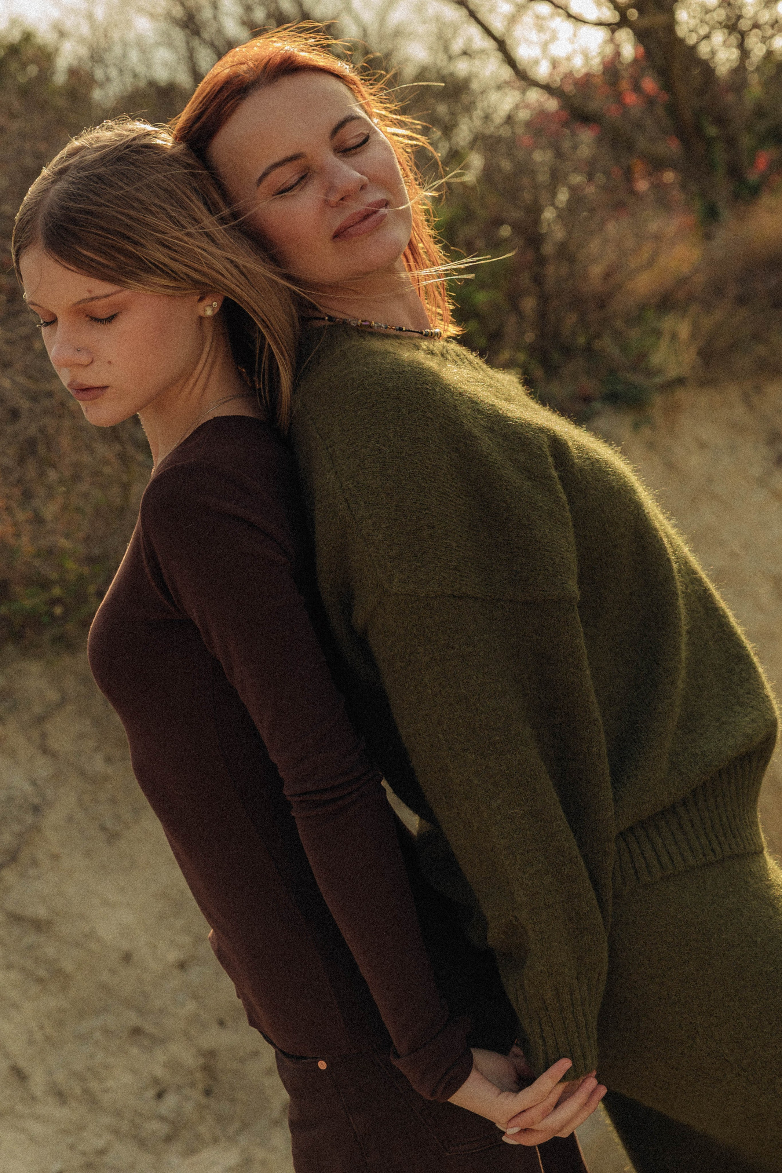 Мама с доченькой. Фотограф Трифон Мира