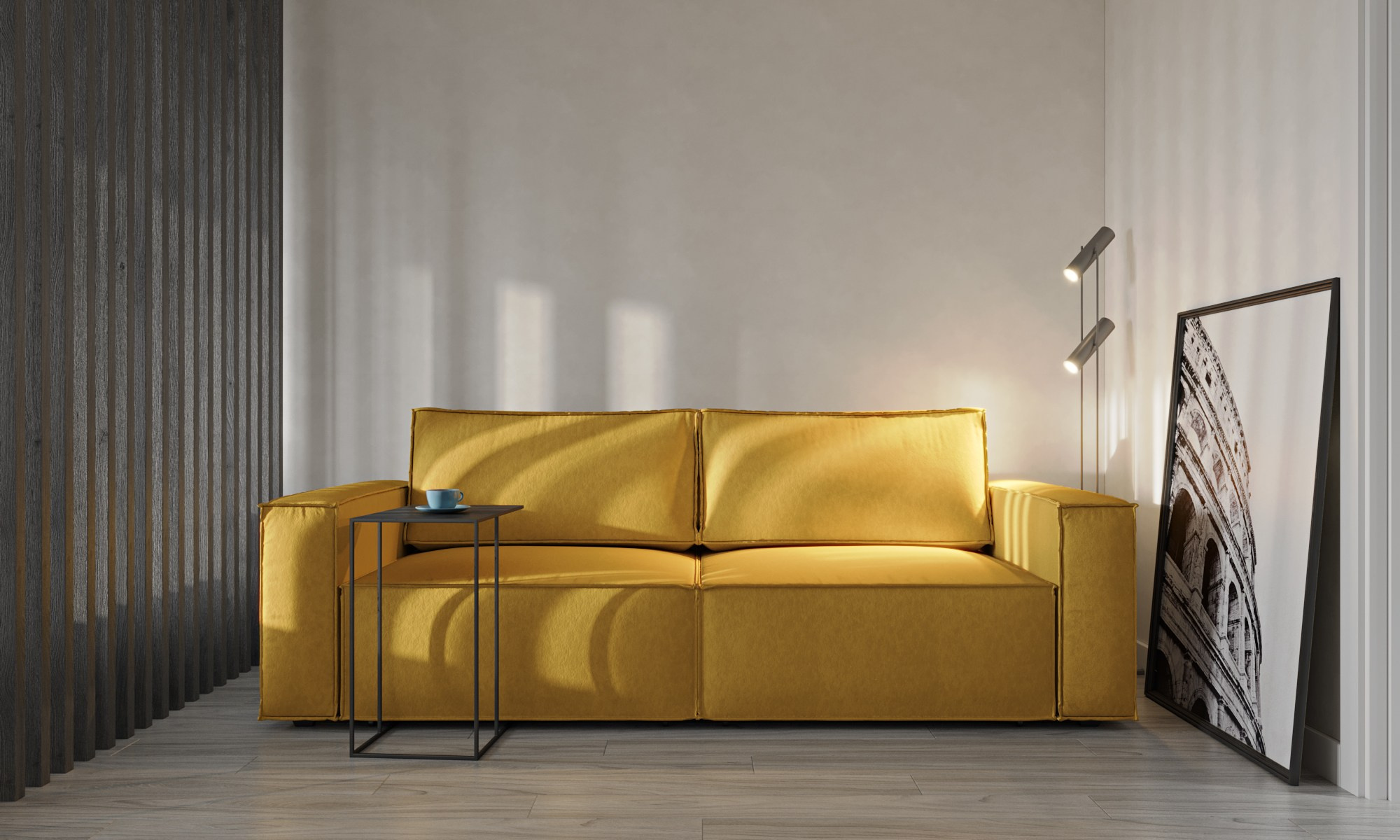 «Черно-белая история». Студия интерьерной визуализации «ЛИНИИ»