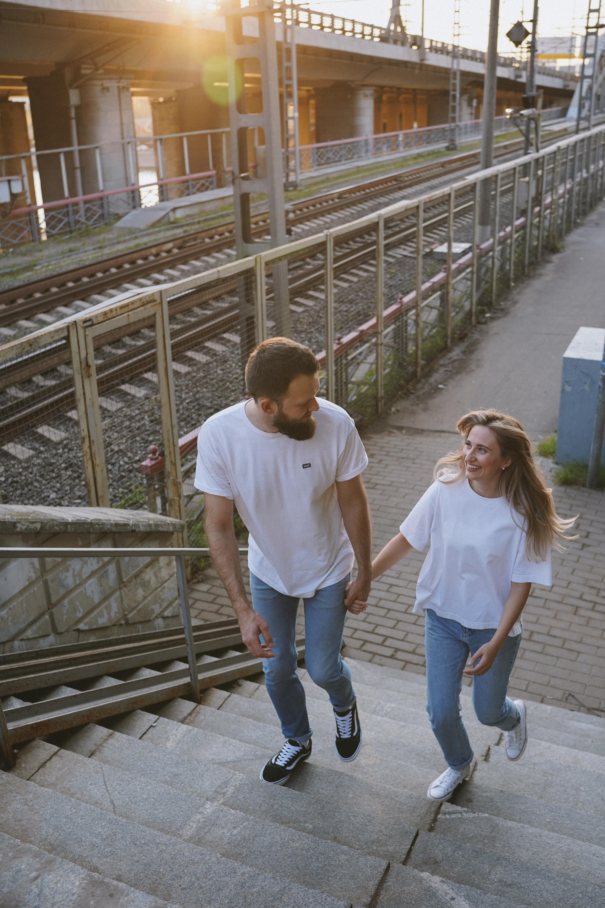 Лавстори на закате. Семейный фотограф в Москве Галина Гончар