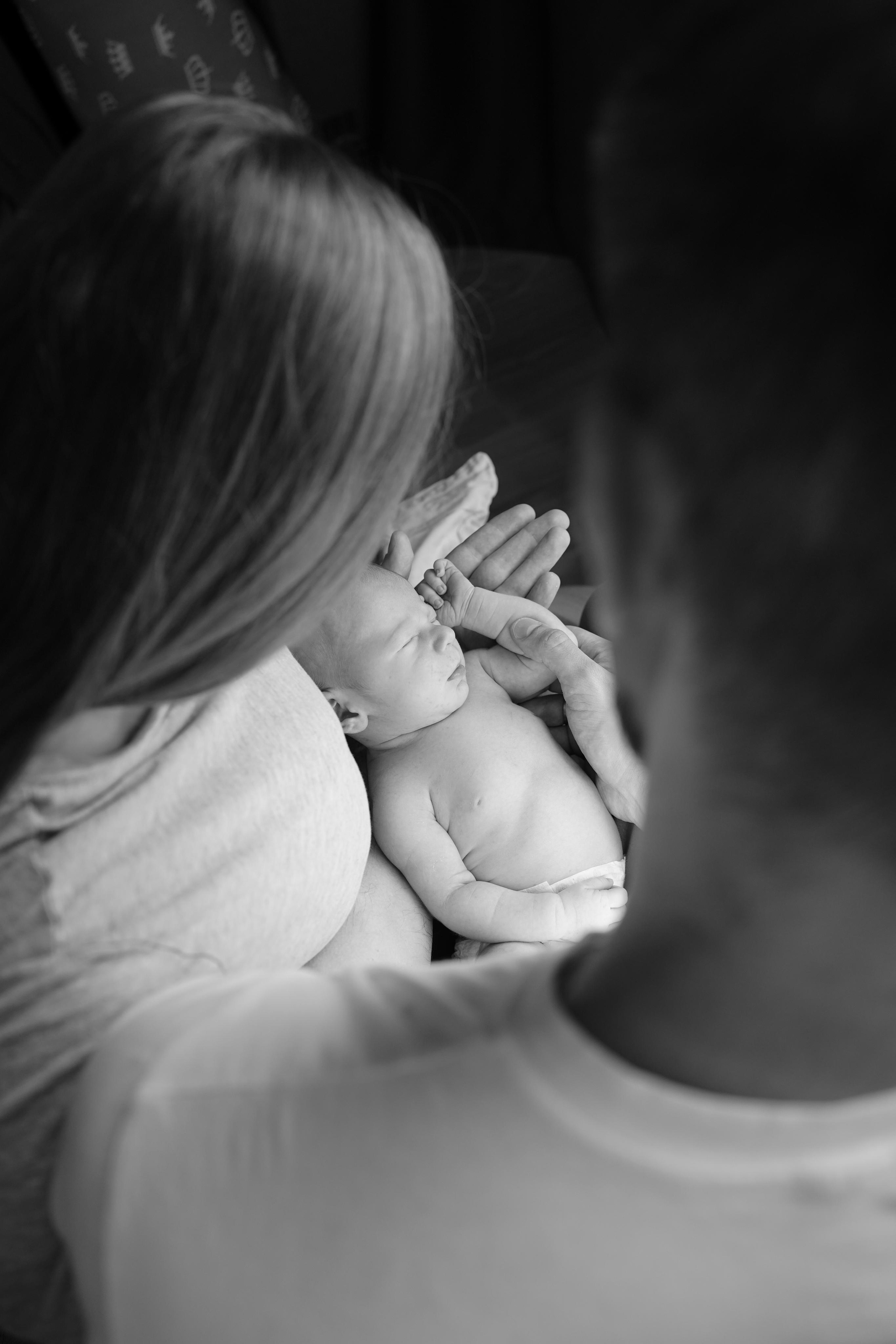 Домашняя фотосессия с новорожденным. Семейный фотограф в Москве Галина Гончар