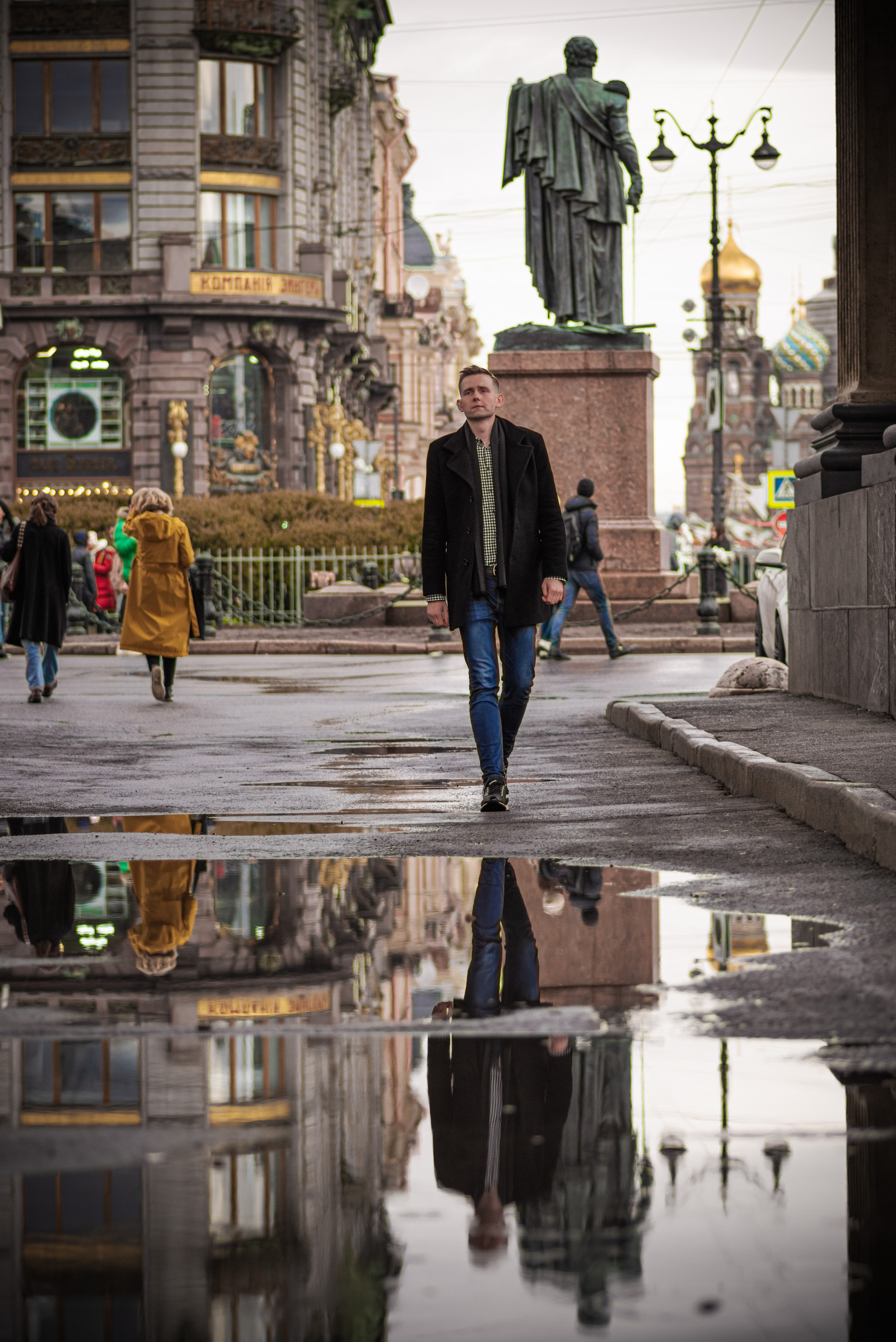 Мужской портрет. Интерьерный и репортажный фотограф в Санкт-Петербурге