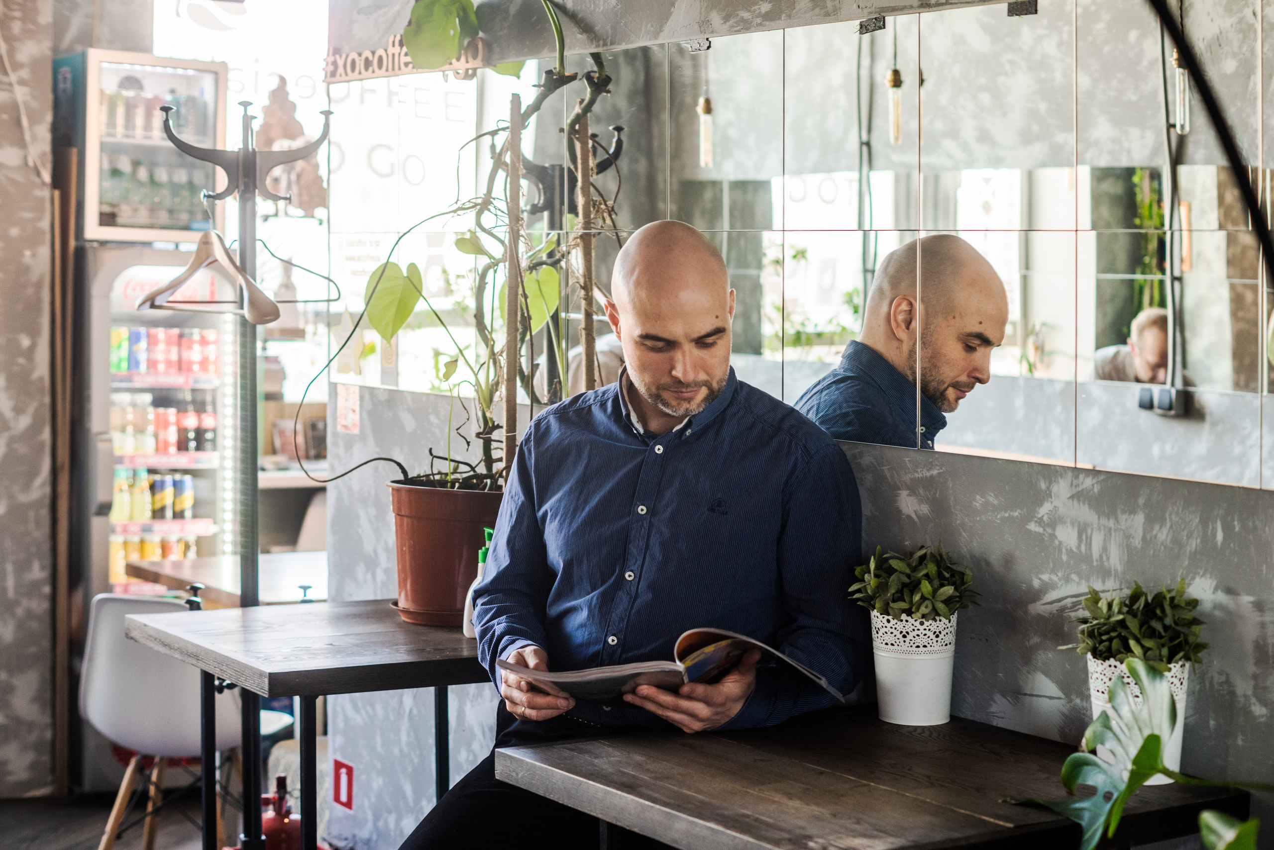 Мужской портрет. Интерьерный и репортажный фотограф в Санкт-Петербурге