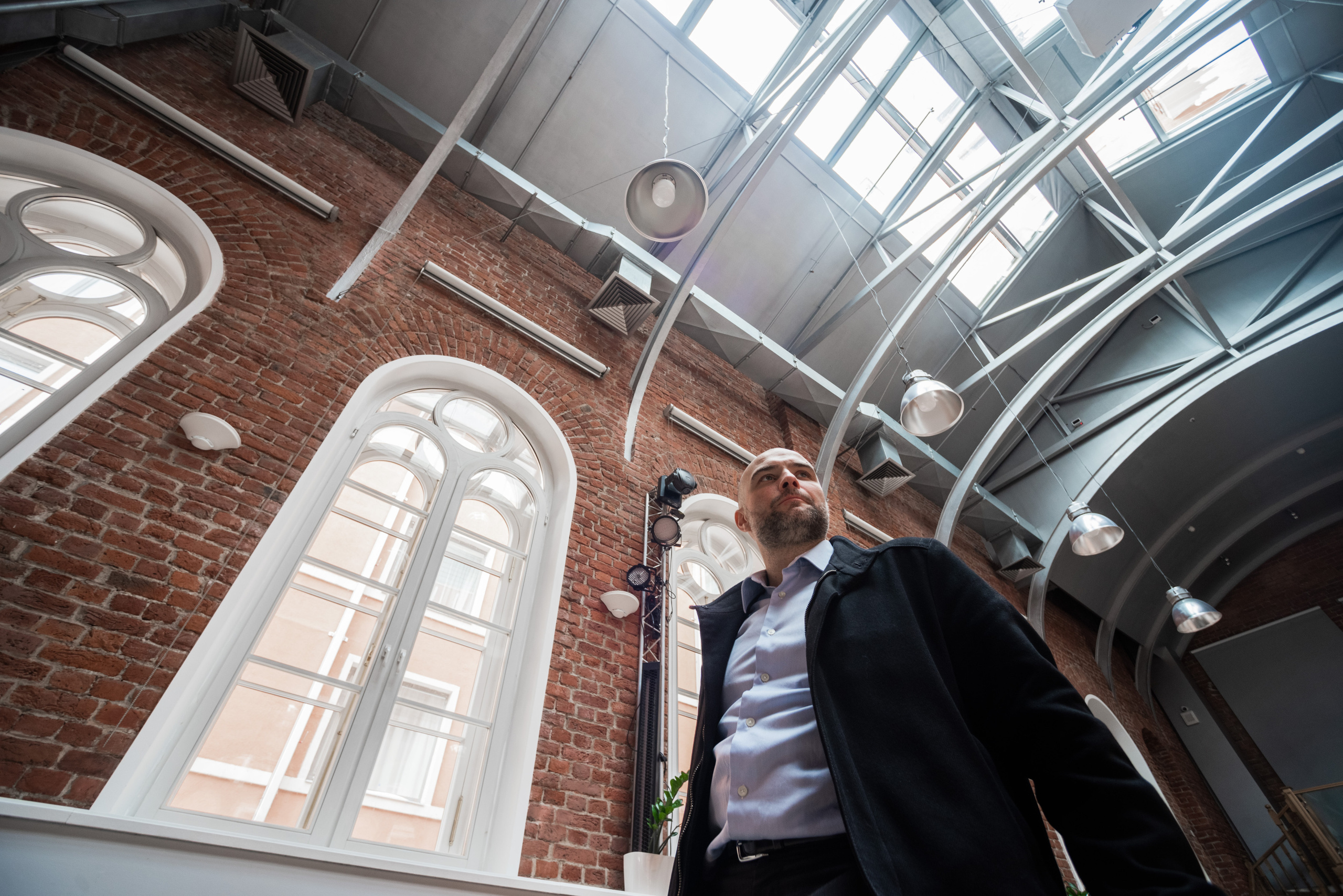 Мужской портрет. Интерьерный и репортажный фотограф в Санкт-Петербурге