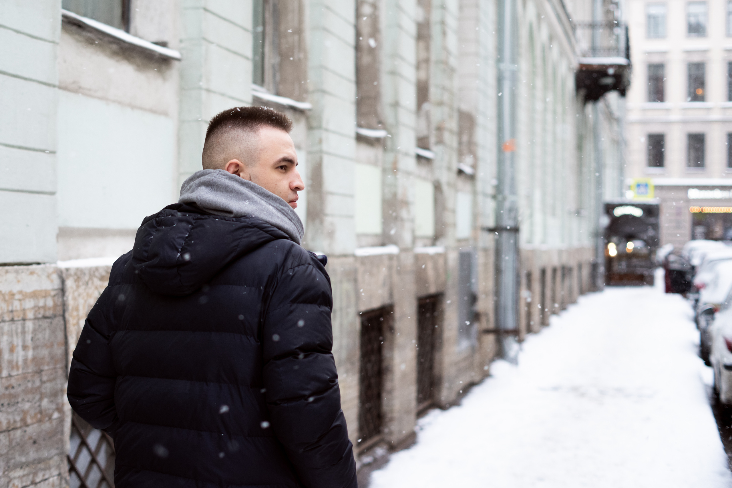 Мужской портрет. Интерьерный и репортажный фотограф в Санкт-Петербурге