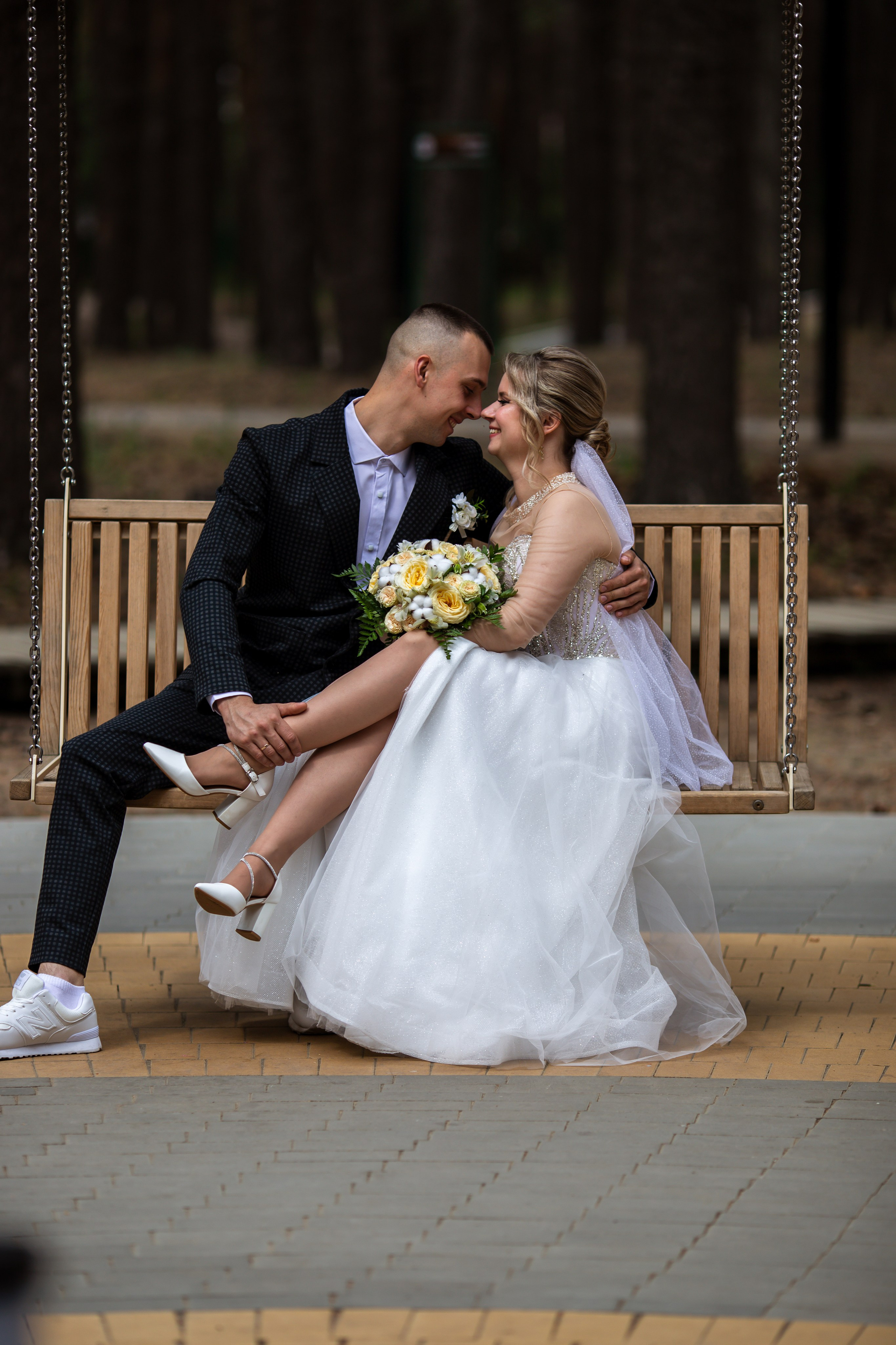 Леонид + Ксения. Свадебный и семейный фотограф в Михайловке Полина Крипс