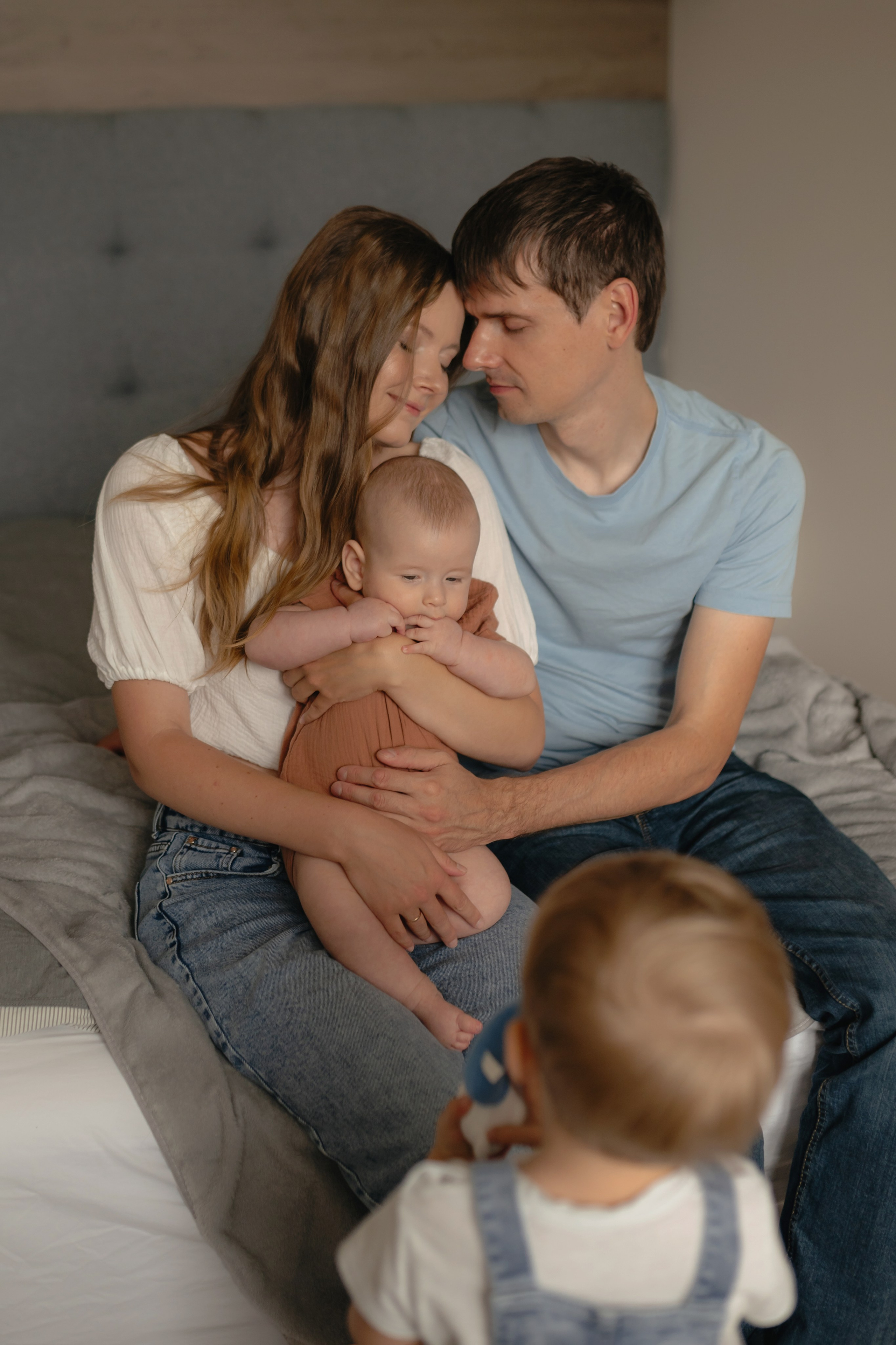 Мария, Дмитрий, Вася и Тима. Семейный и портретный фотограф Нижний Новгород