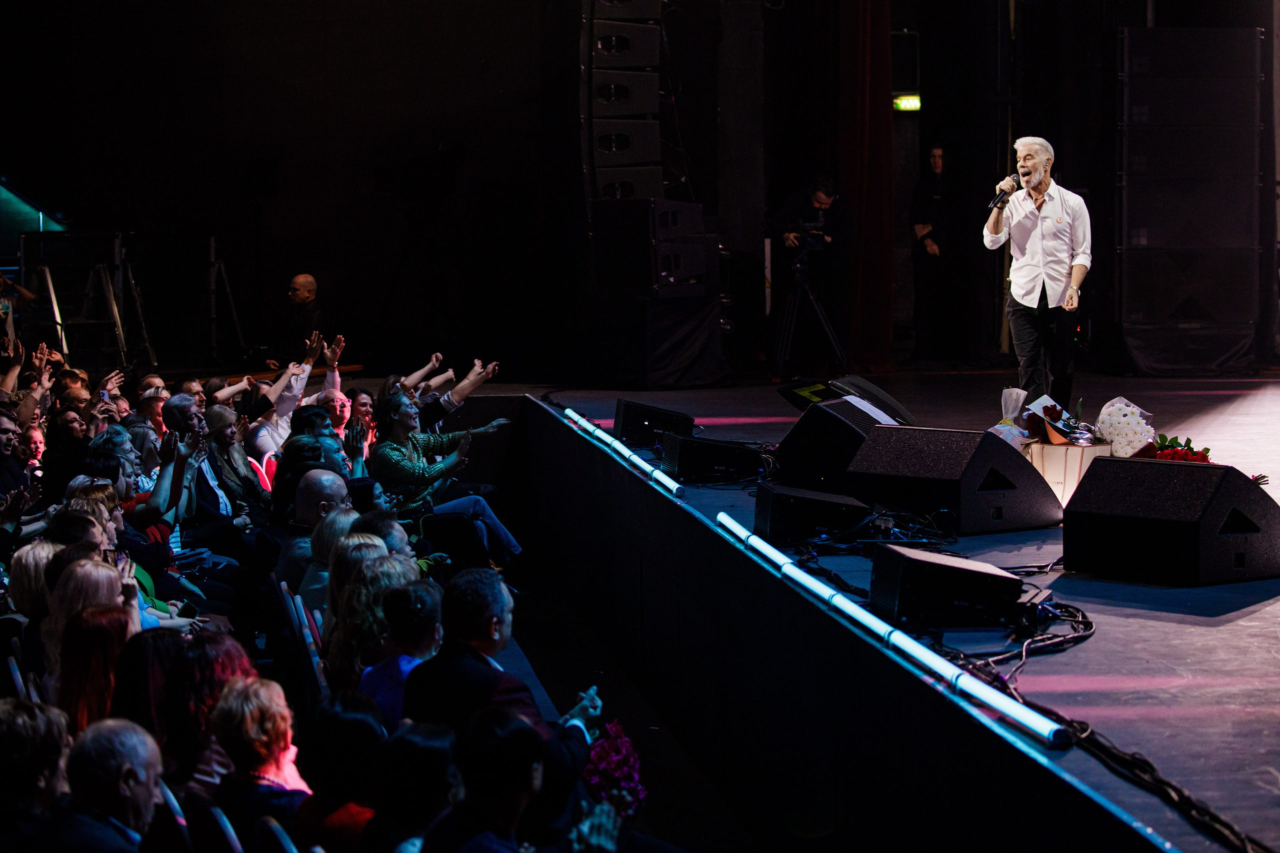 Концертное. ЧБ Фотограф Ольга Лесли